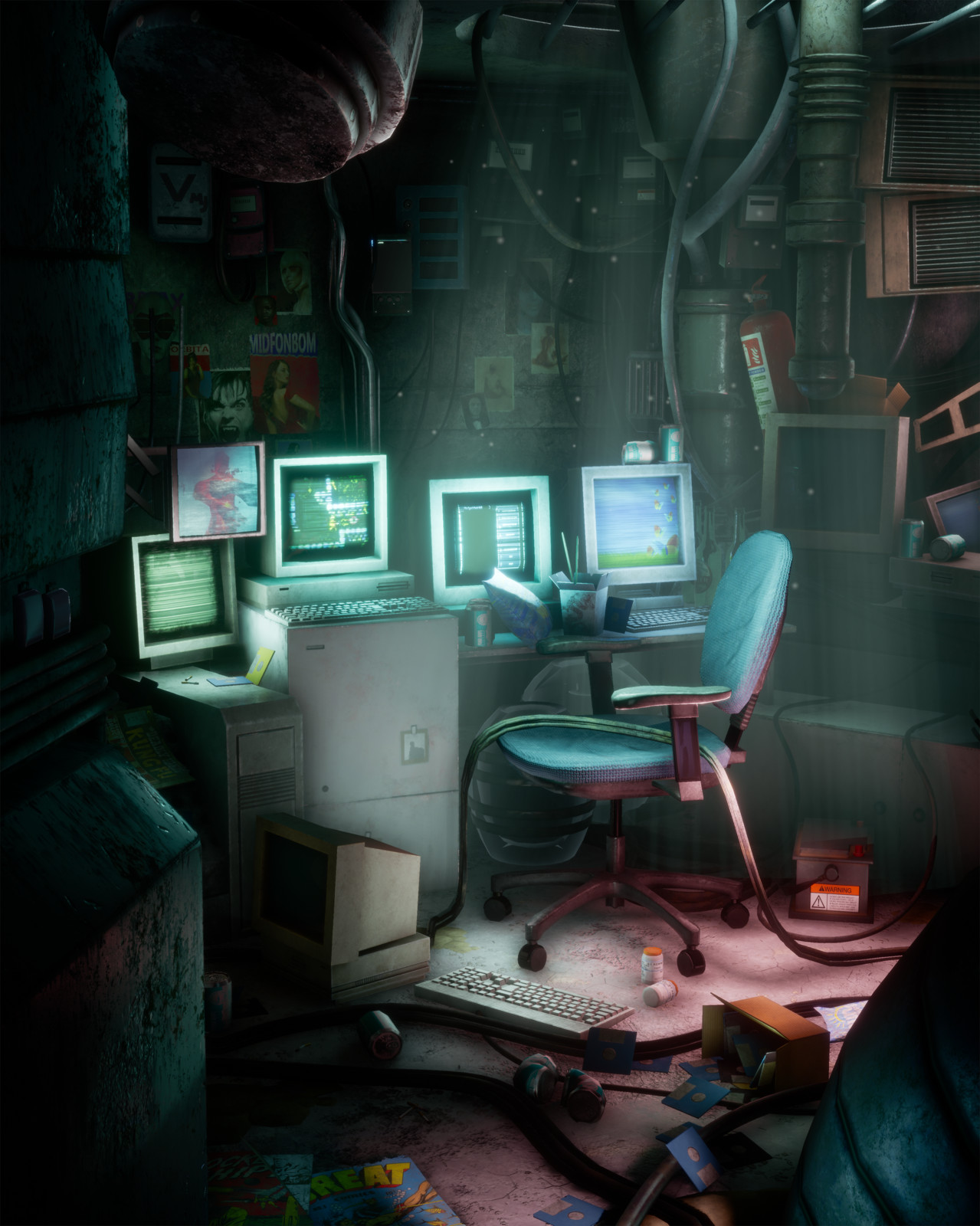 Retro Computer Room