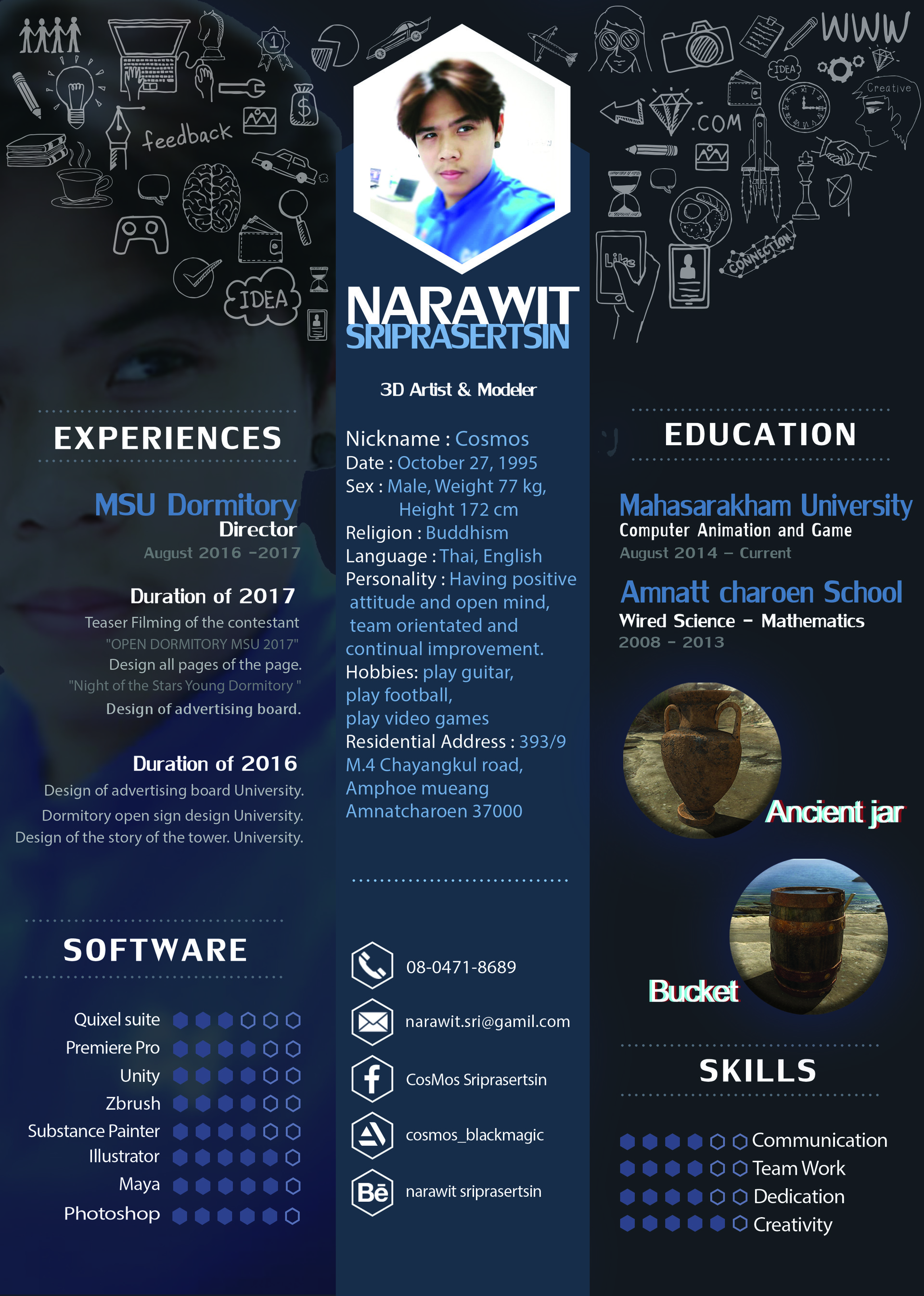 Cosmos sriprasertsin resume
