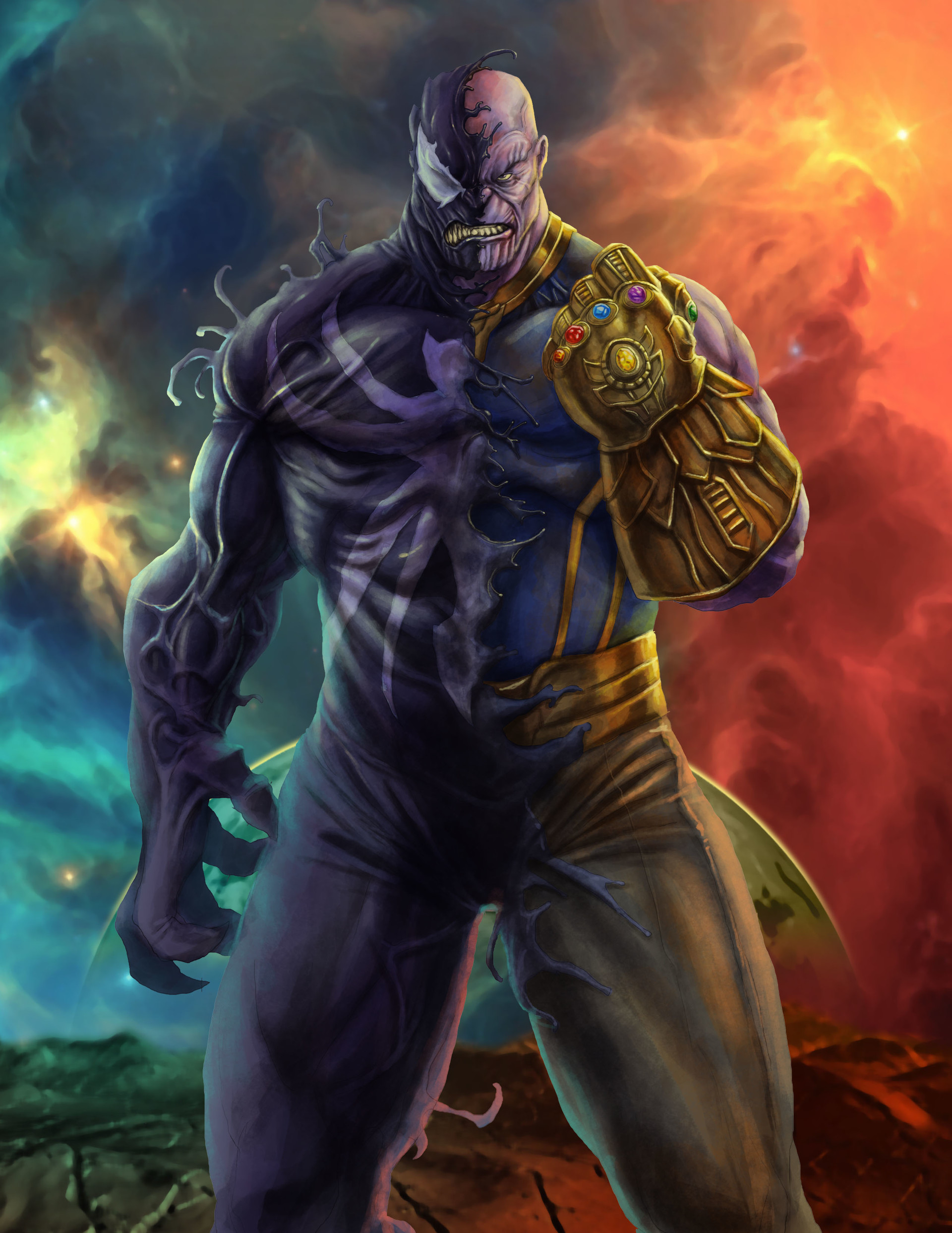 Venomized thanos sale