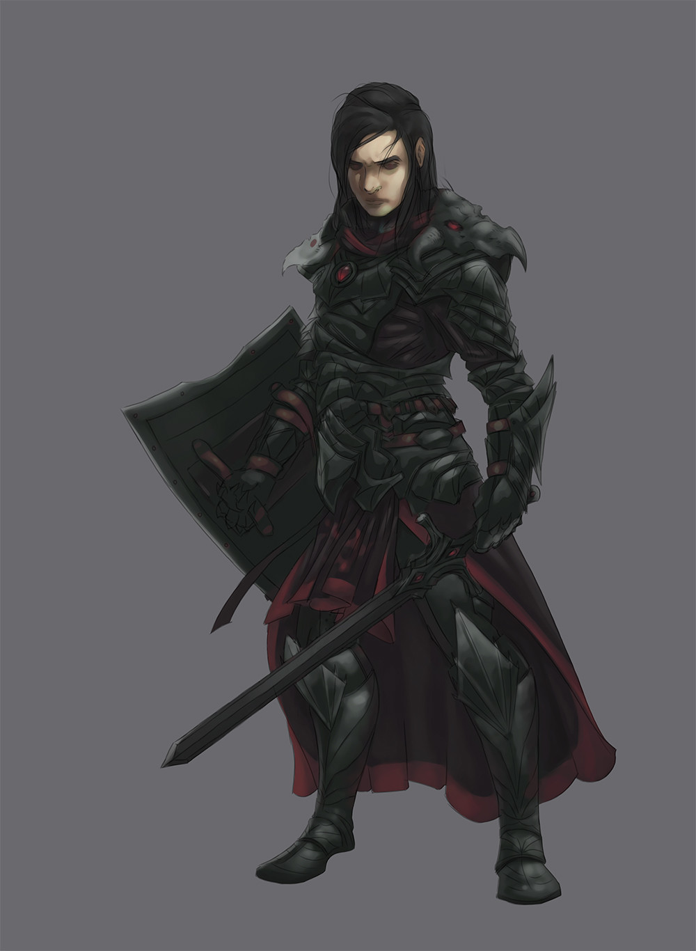 Artstation Malekith The Aasimar Hexblade Ted Thilander Any race that gives you +2 cha is ideal, but con is also super valuable to a hexblade, so levistus tiefling, scourge aasimar, or the classic half. malekith the aasimar hexblade ted