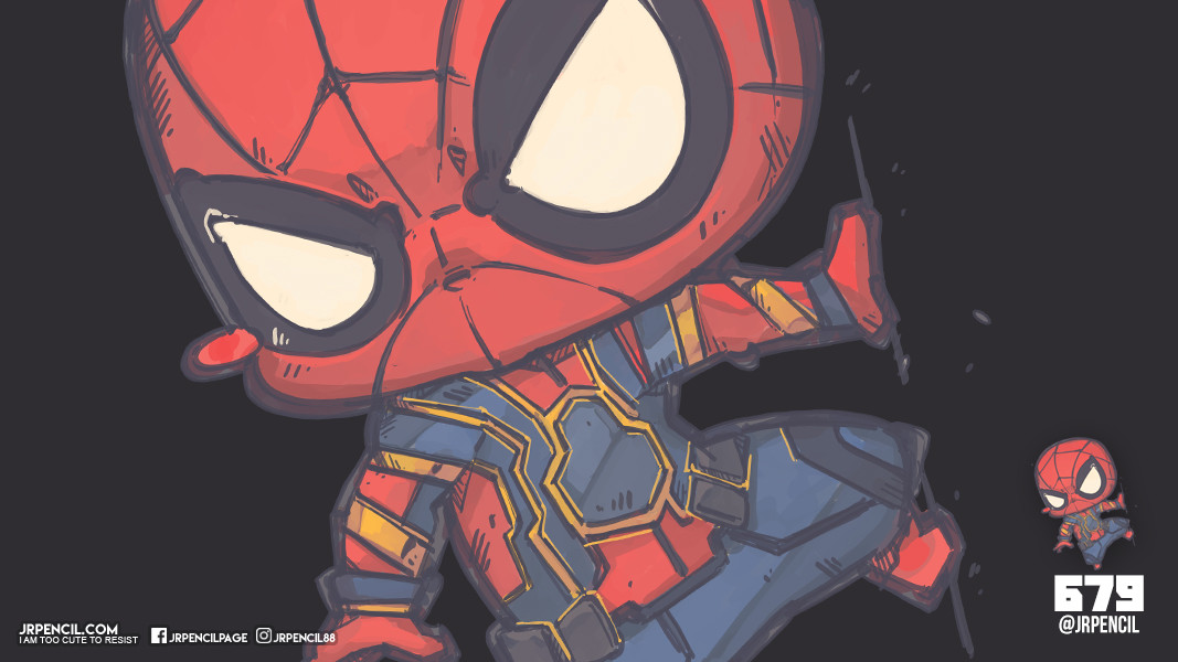 Jr Pencil 679 Spiderman