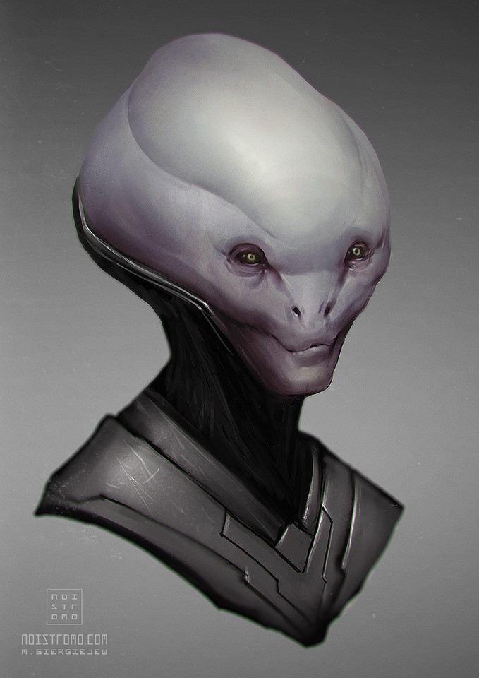 Artstation Generic Alien Marius Siergiejew
