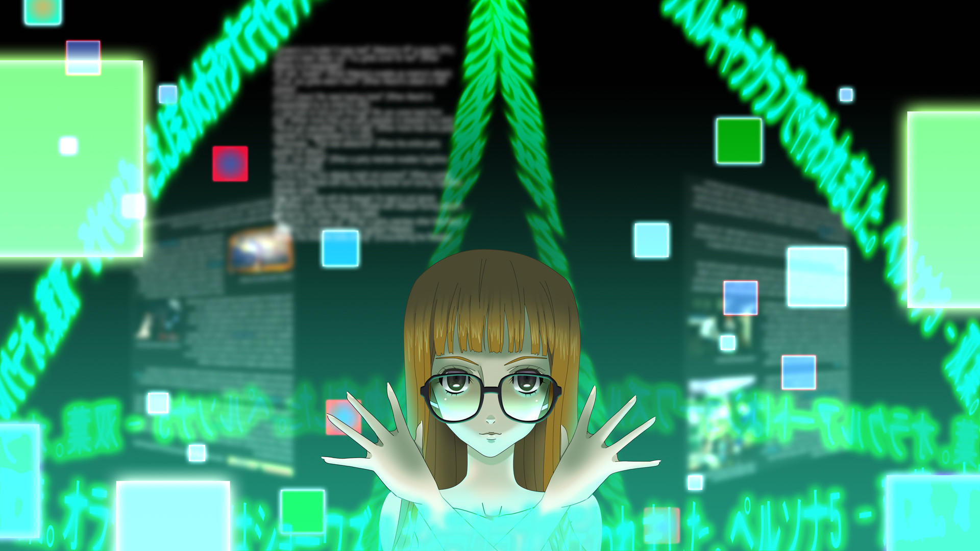 Artstation Persona 5 Futaba The Oracle Vanessa K