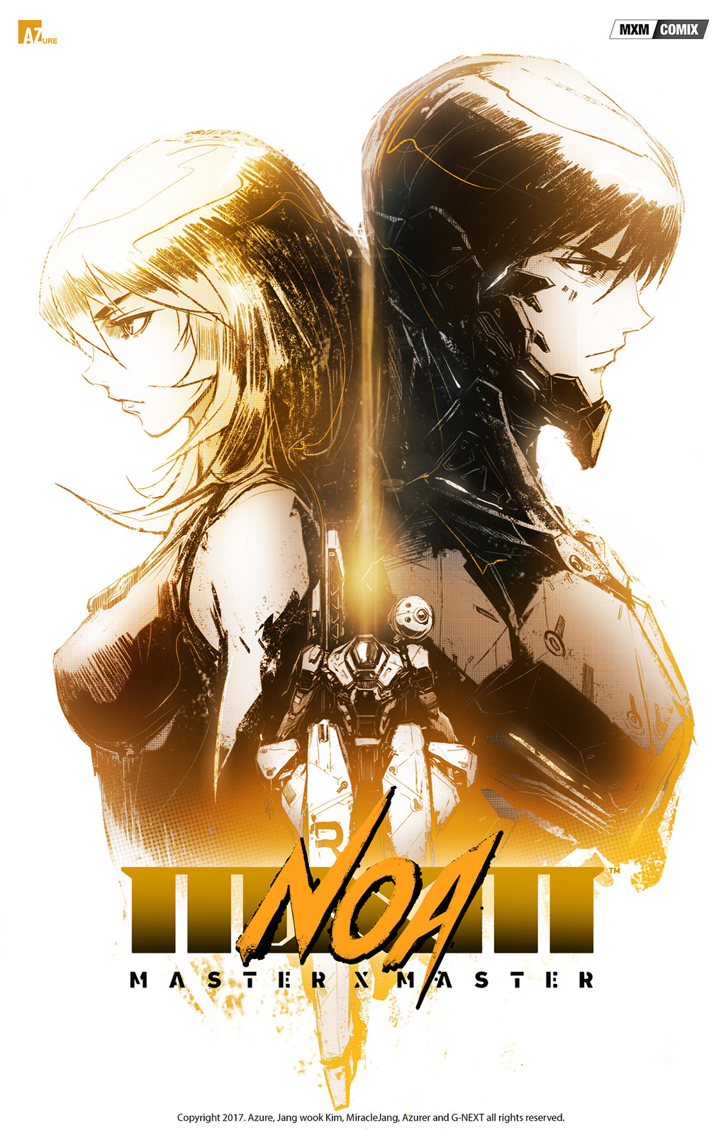 Cover art - Pieces of the NOA Comics