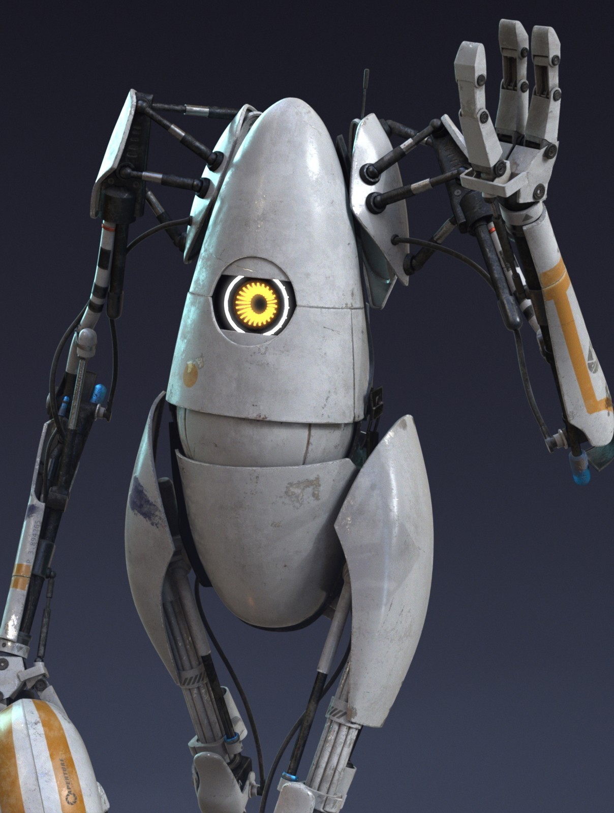 Portal 2 роботы атлас фото 26