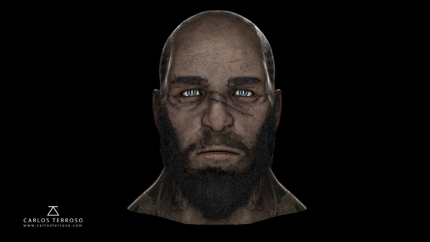 Artstation Face 3d Model Carlos Terroso