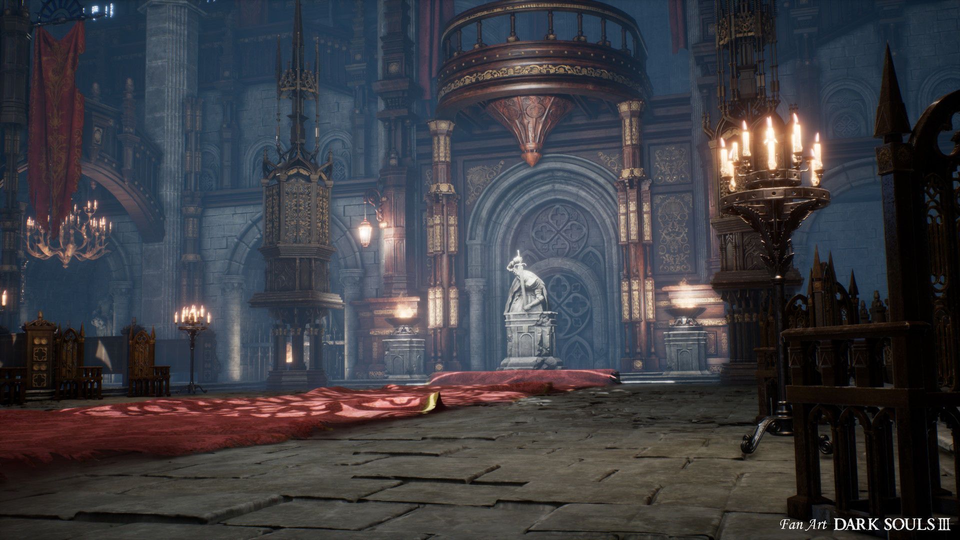 Artstation Dark Souls Iii Fan Art Byung Hyun You,Cool Red And Black Wallpaper 1920x1080