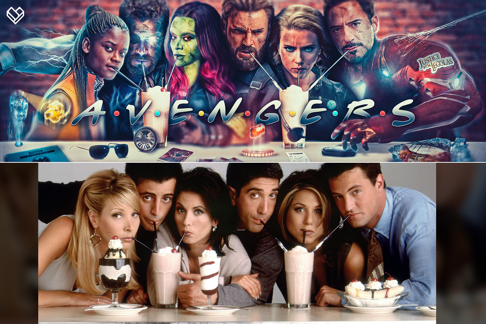 Avengers meets Friends