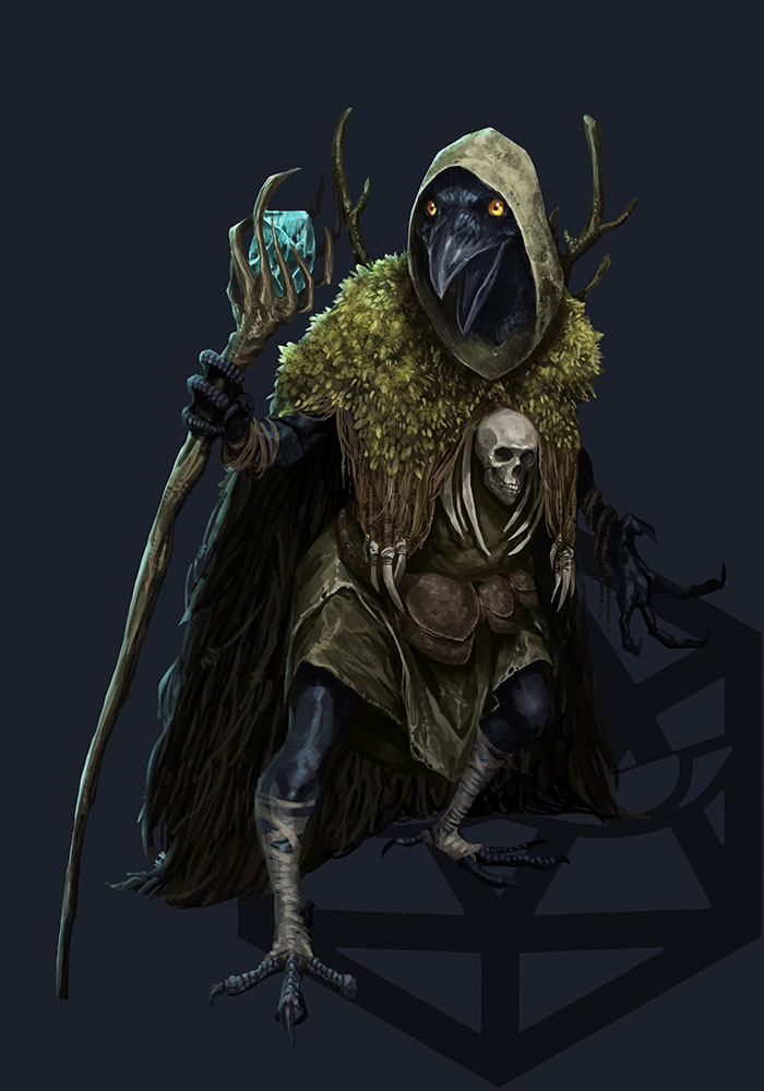 Pluck the Kenku Swamp Druid