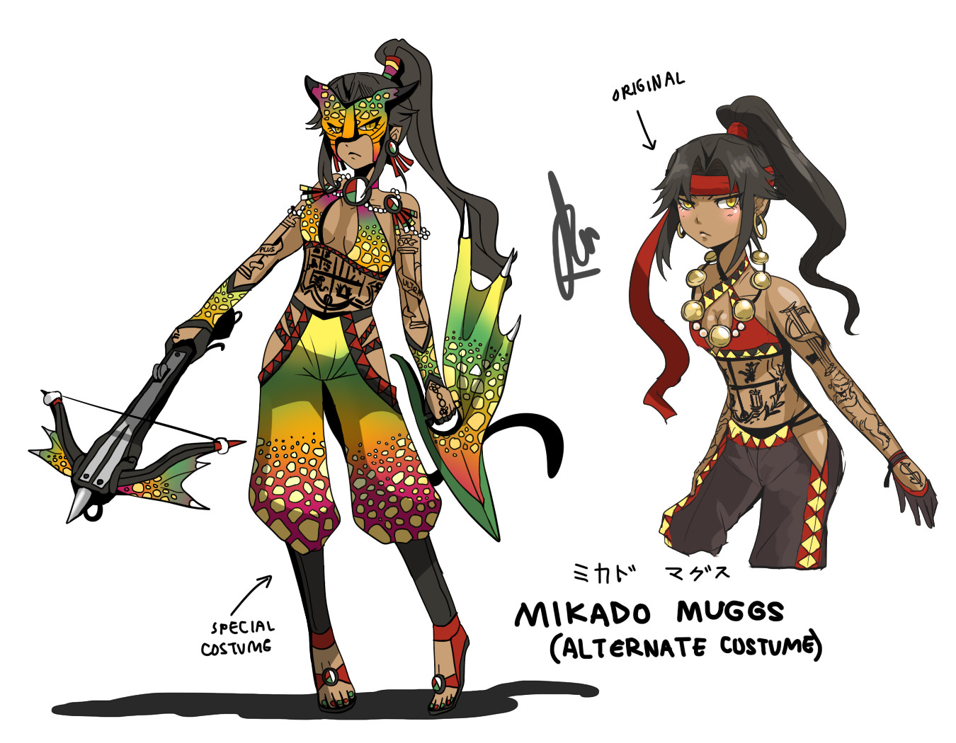 Florencia Angellia Character Design Ideas
