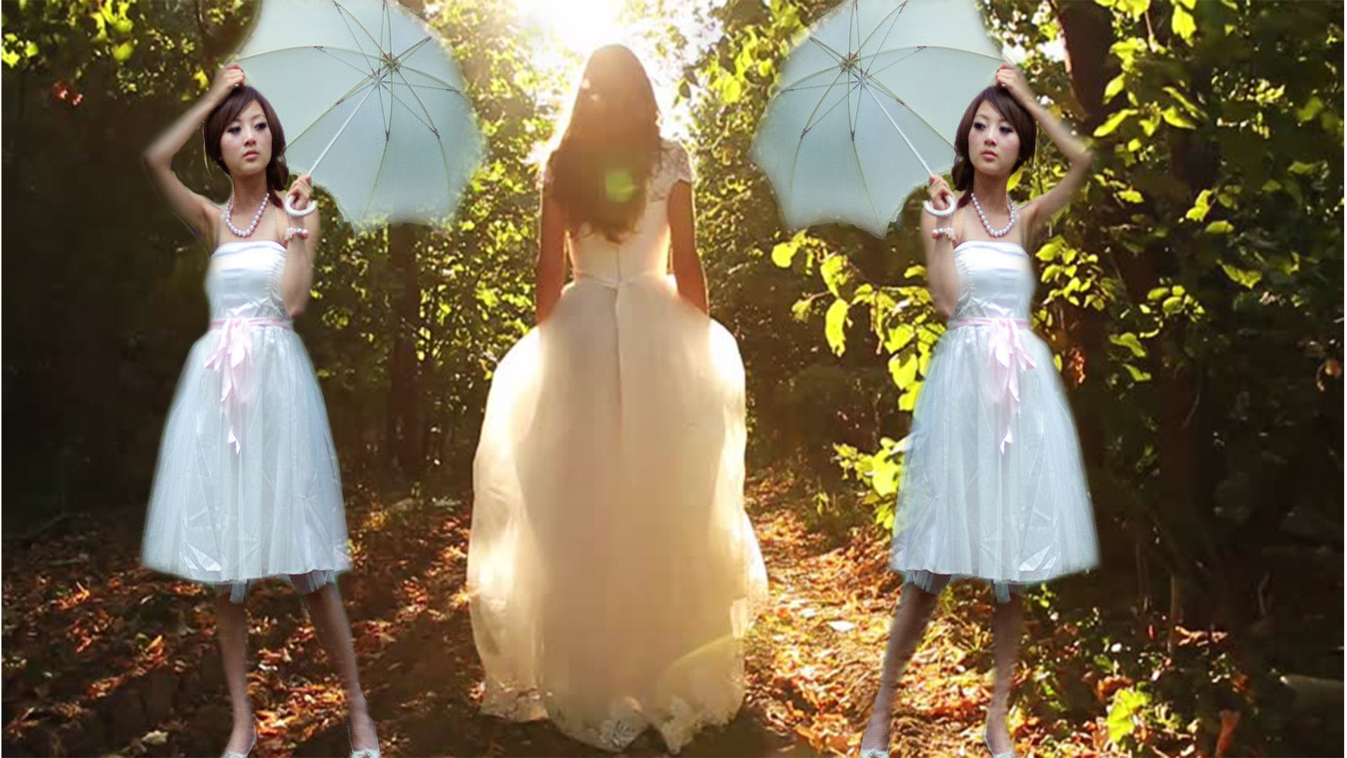 double imagery multiple exposure on
