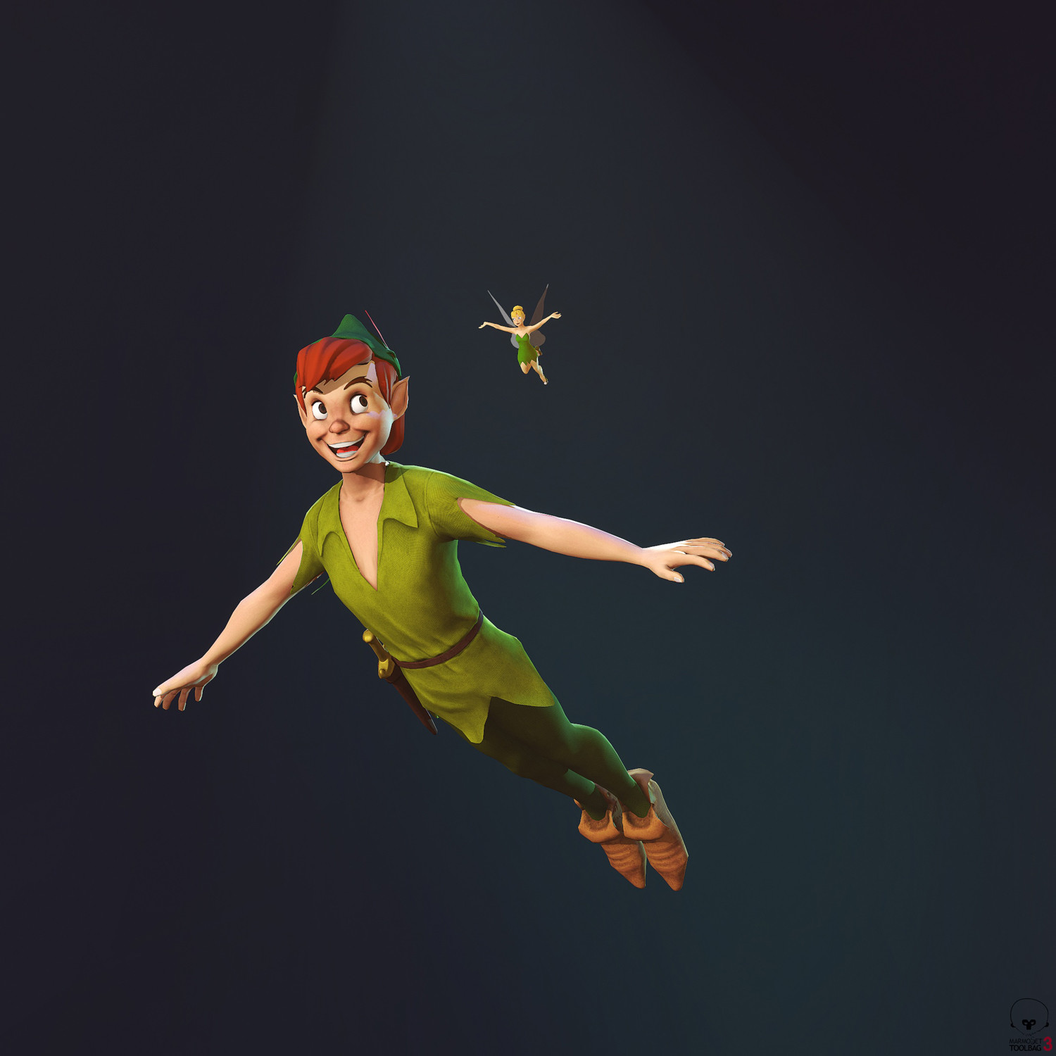 Peter Pan Fan Art.