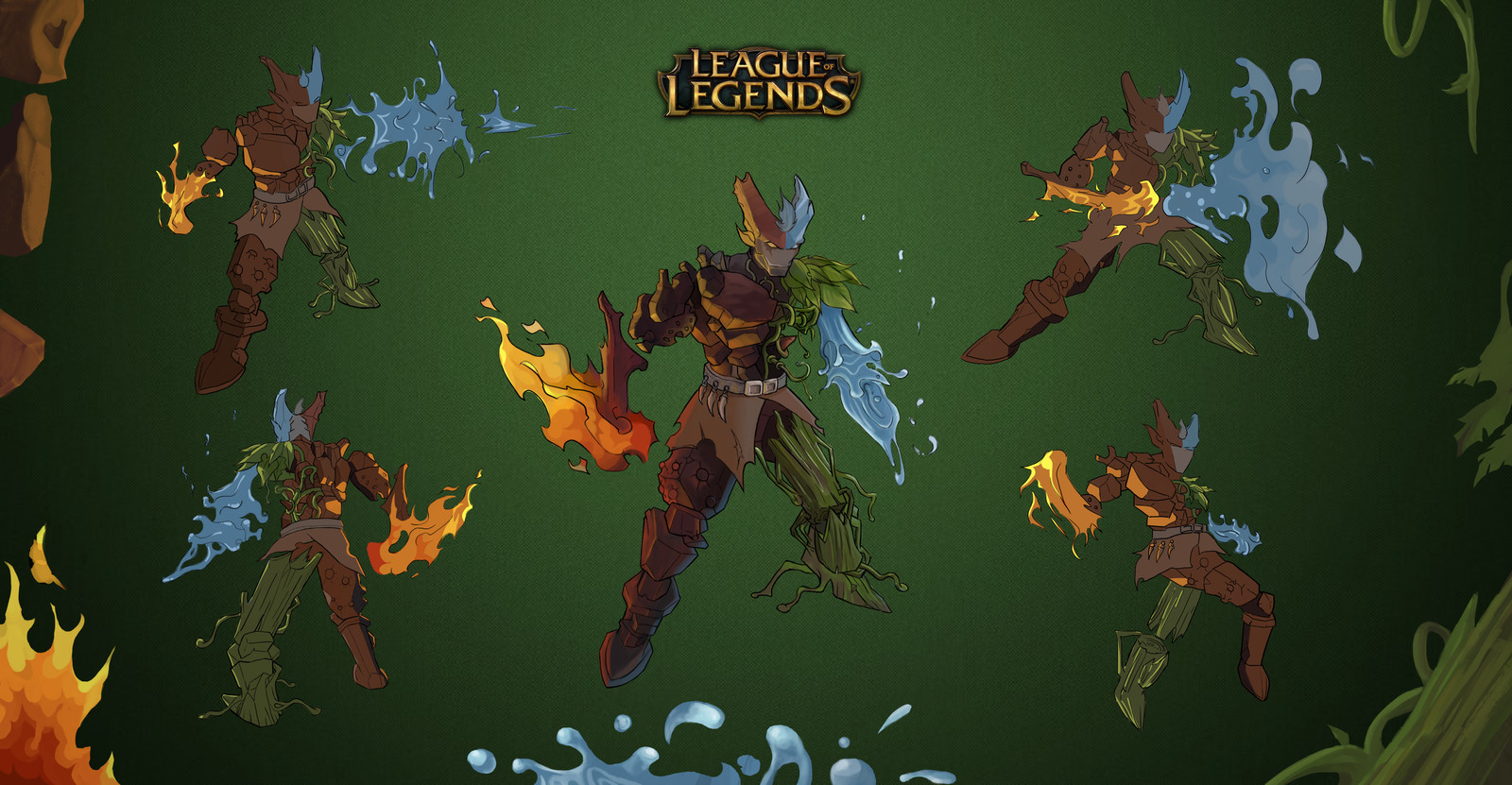 Champion concept, 4 element.