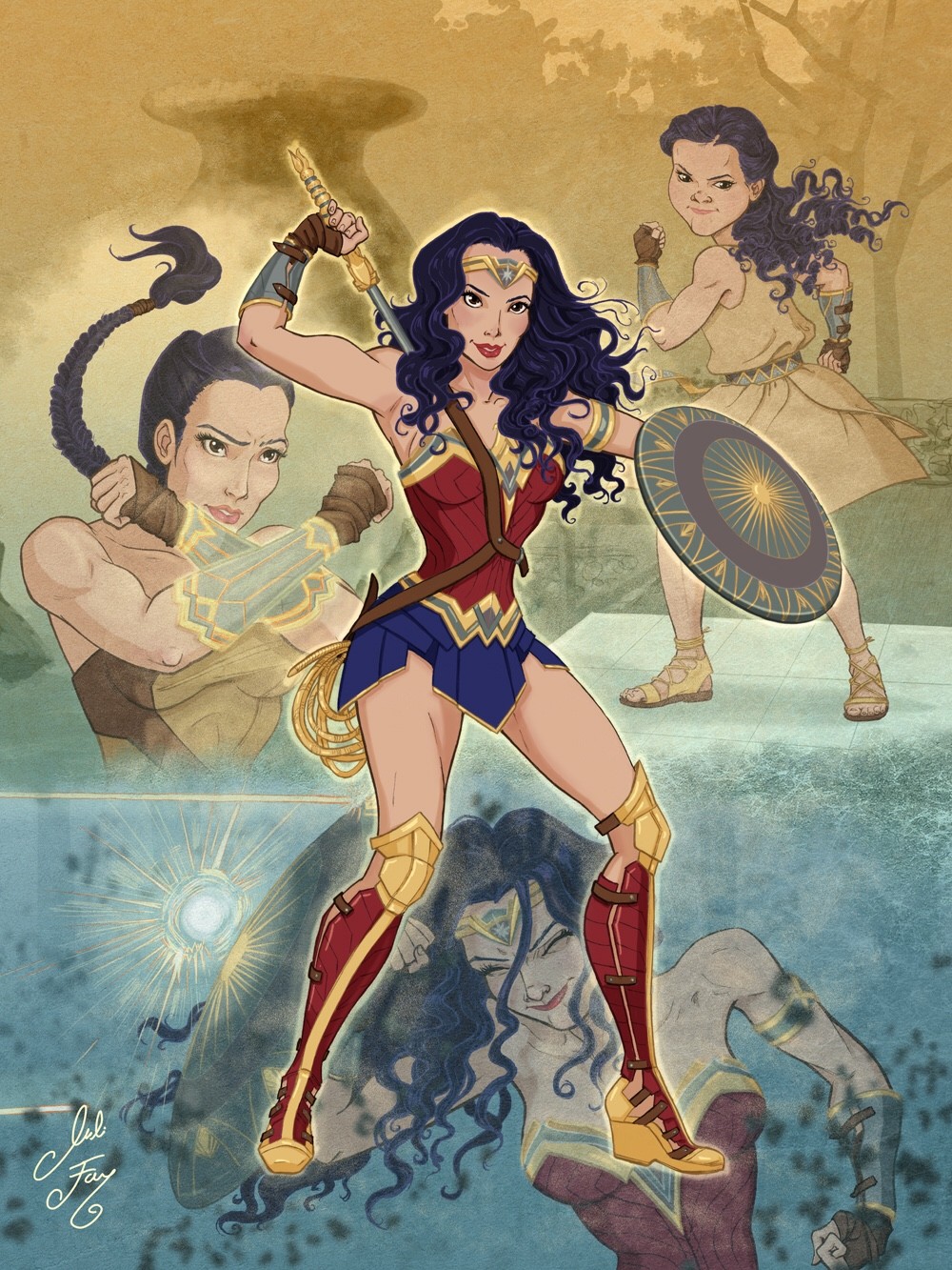Artstation Dc Comics’ Wonder Woman Fan Art