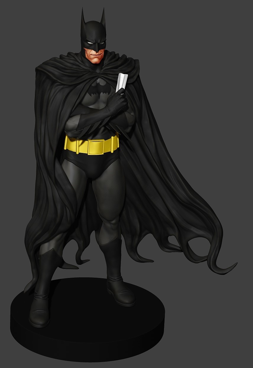 brian bolland batman statue