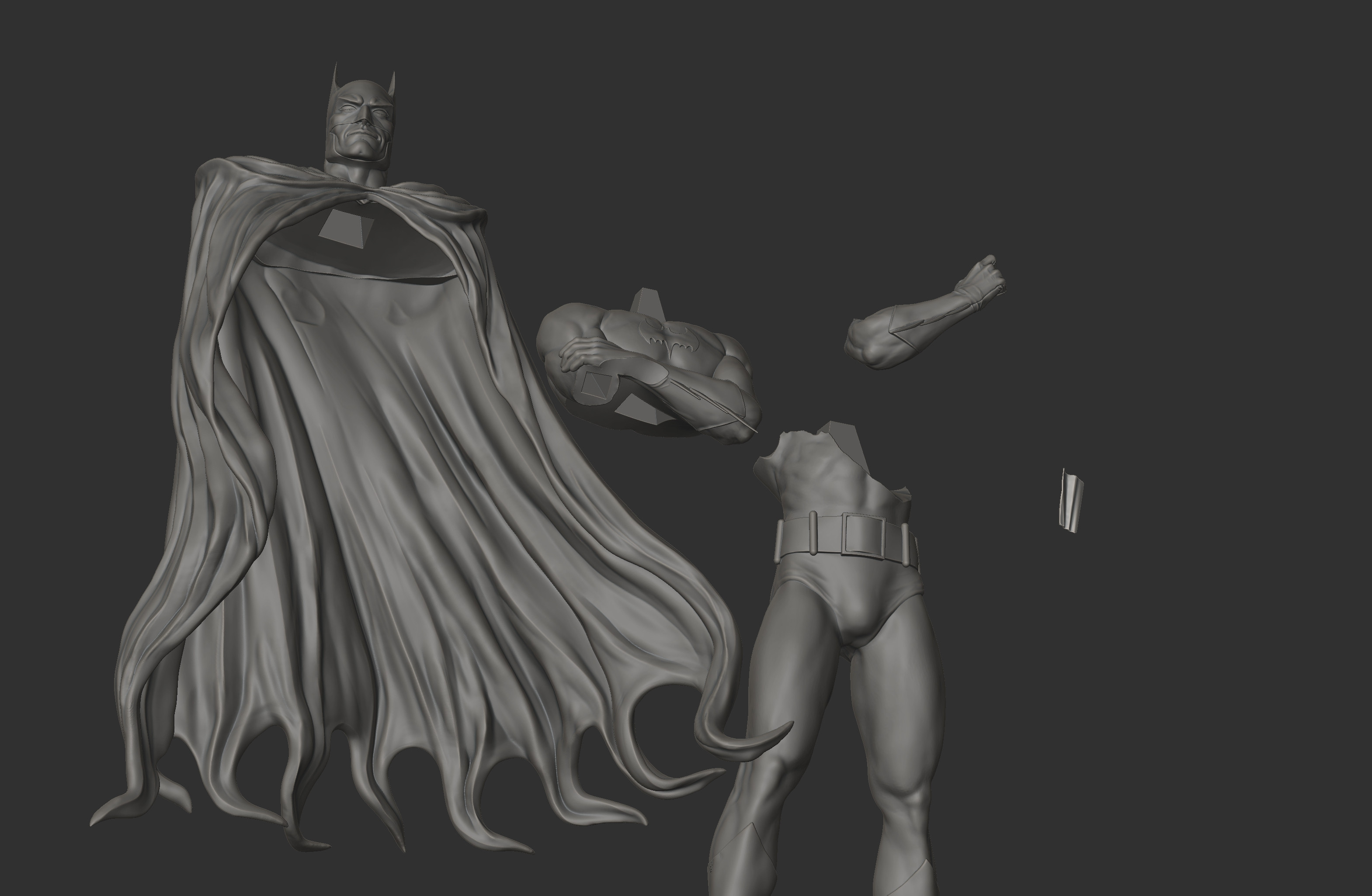 brian bolland batman statue