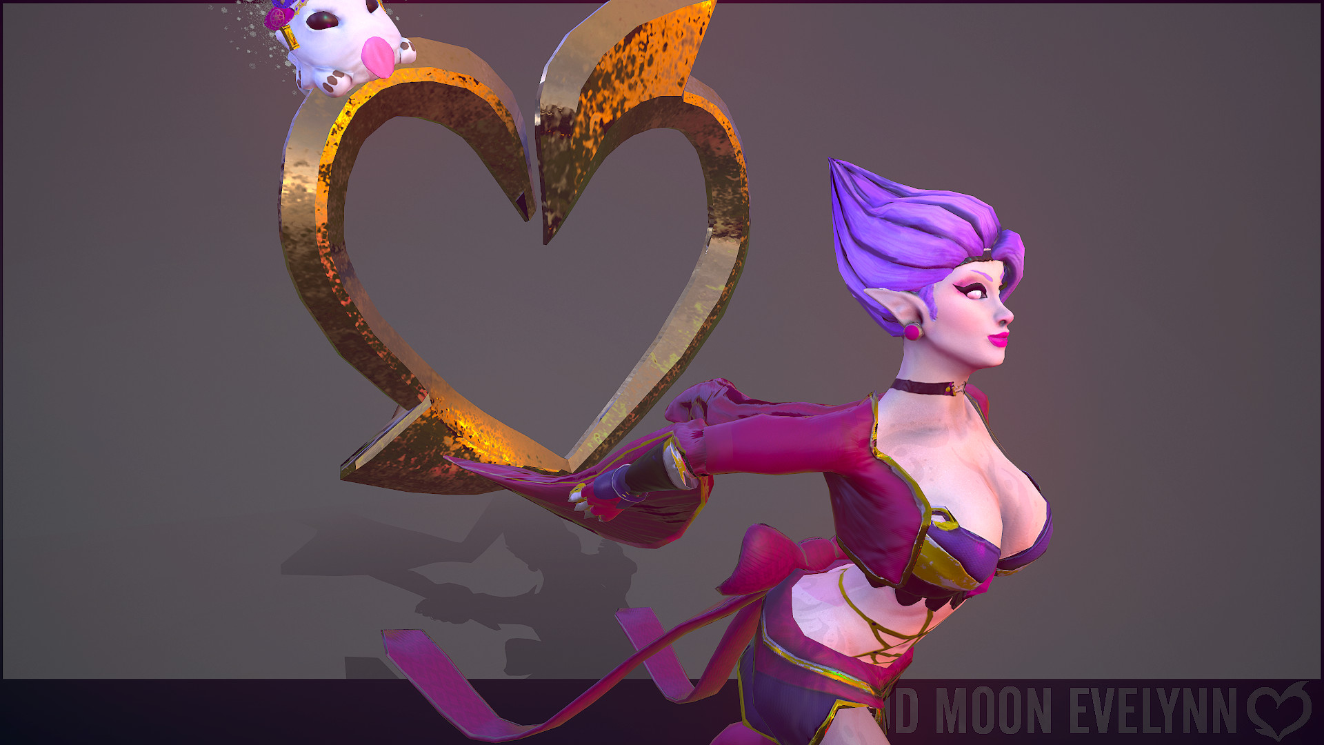 Artstation Blood Moon Evelynn Fmp Bethany Fish