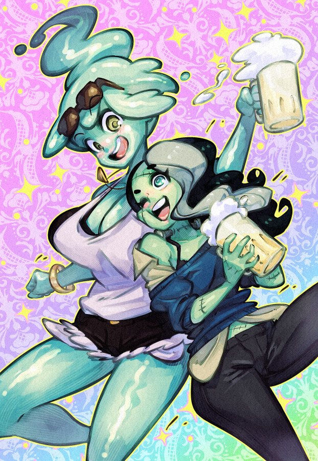 Monster Prom fanart.