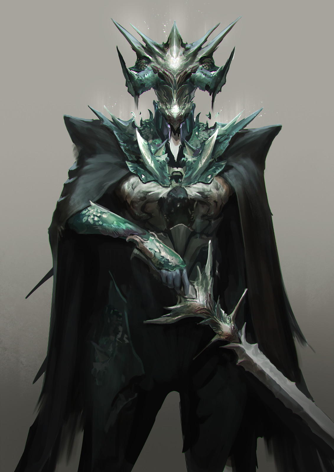 Artstation Demon Knight Jeff Chen