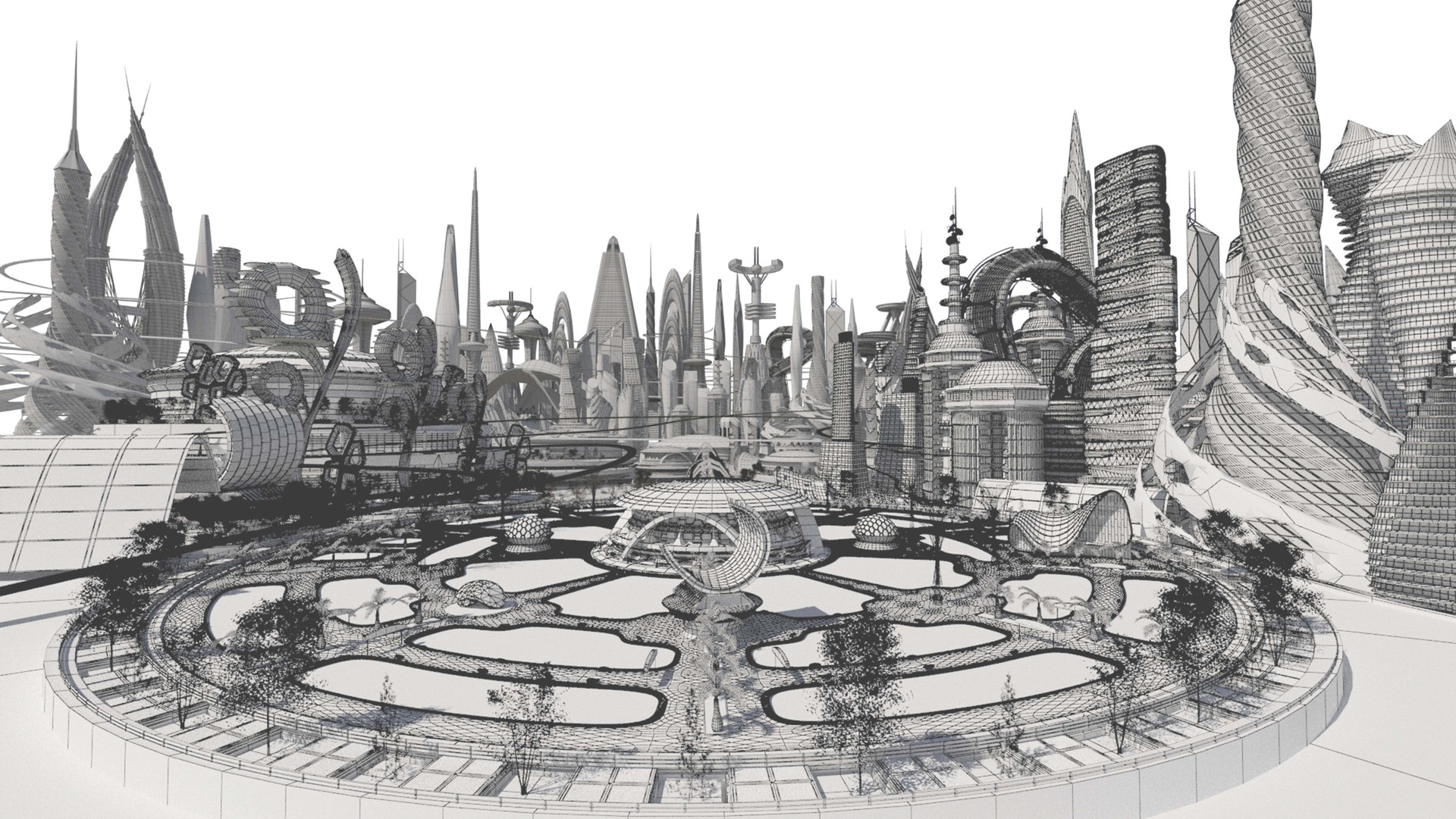 Artstation Cauldron Valley The City Of All Nations
