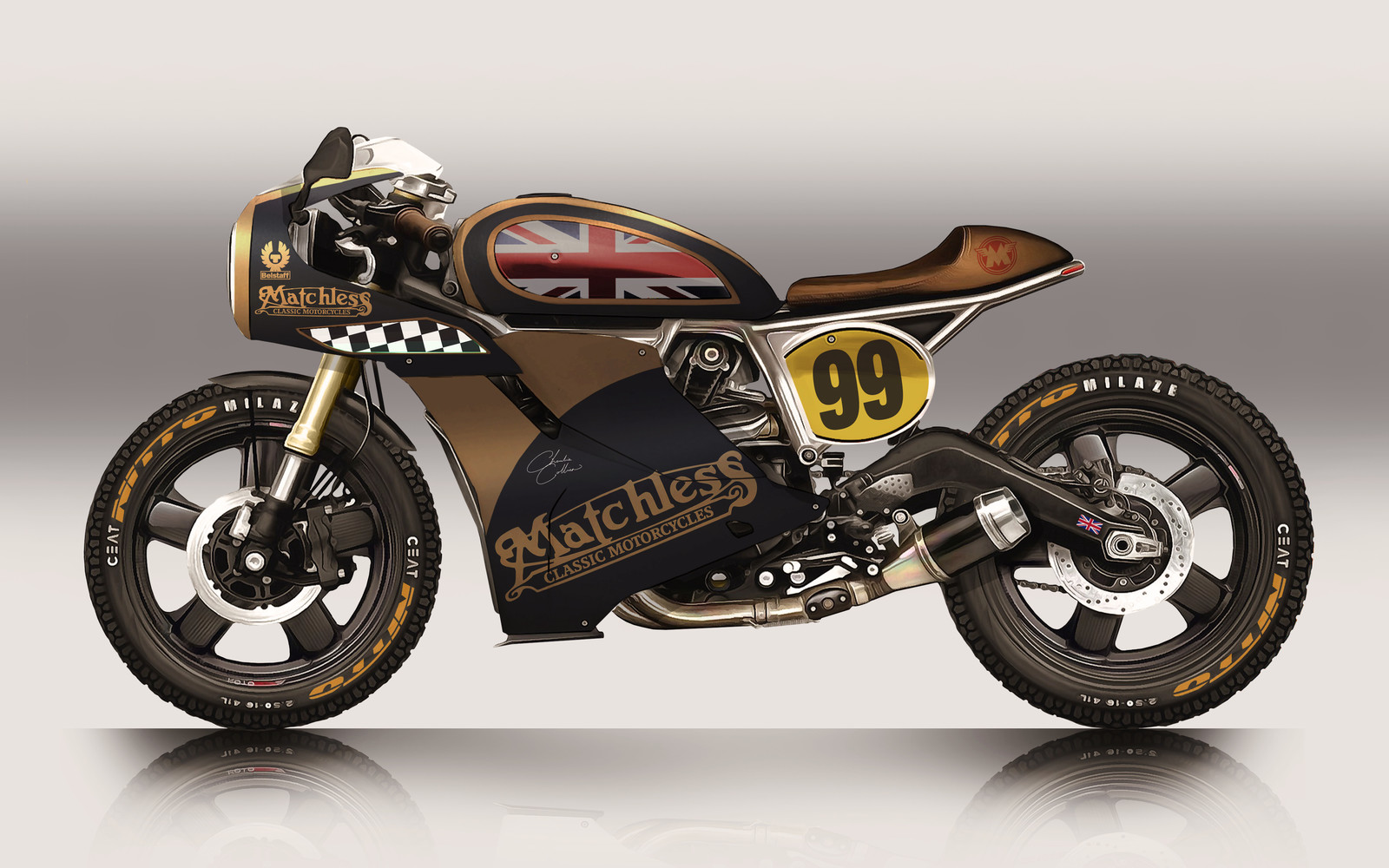 Cafe racer 50cc