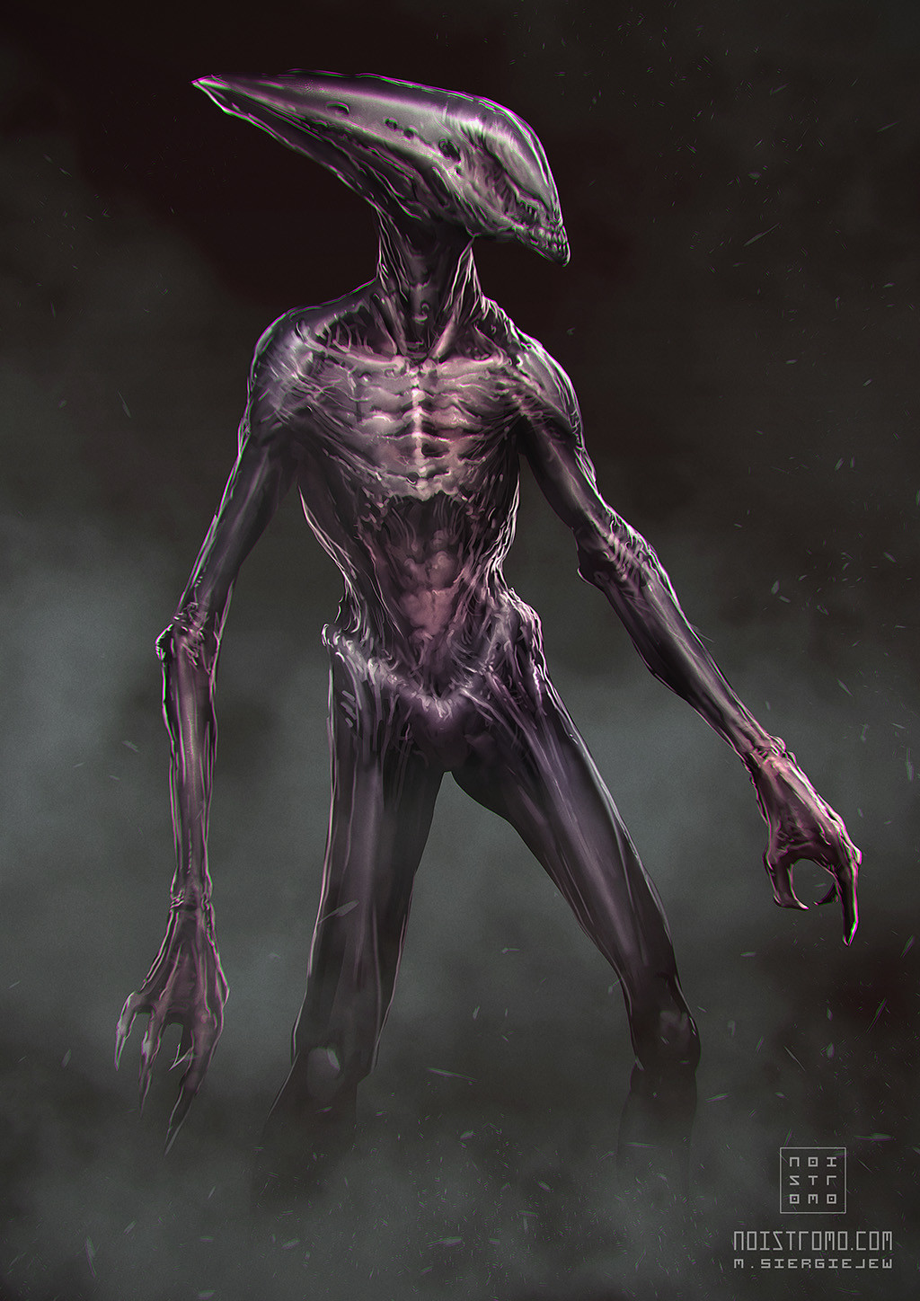 Artstation Alien Monster Marius Siergiejew