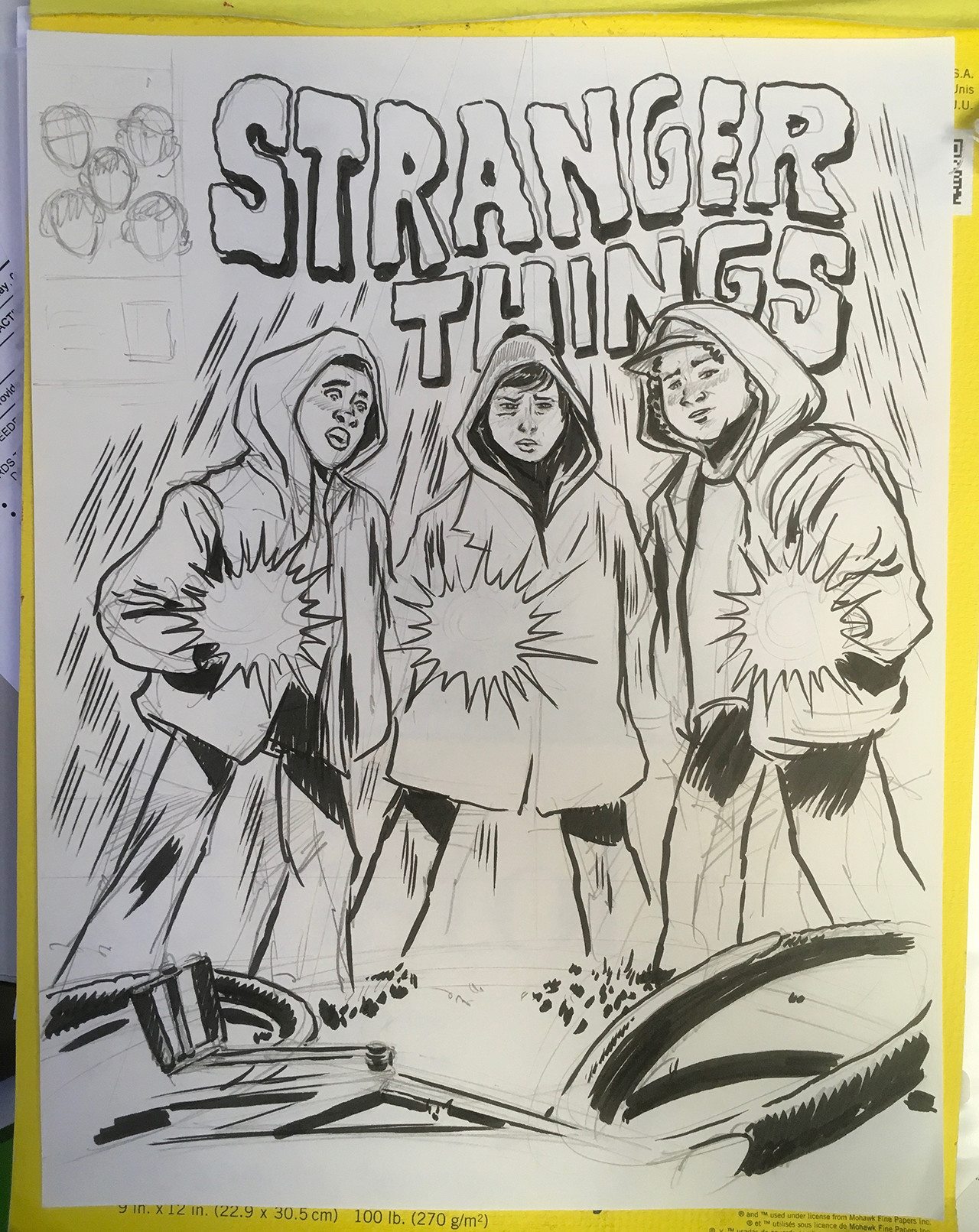 Cheyne gallarde stranger sketch