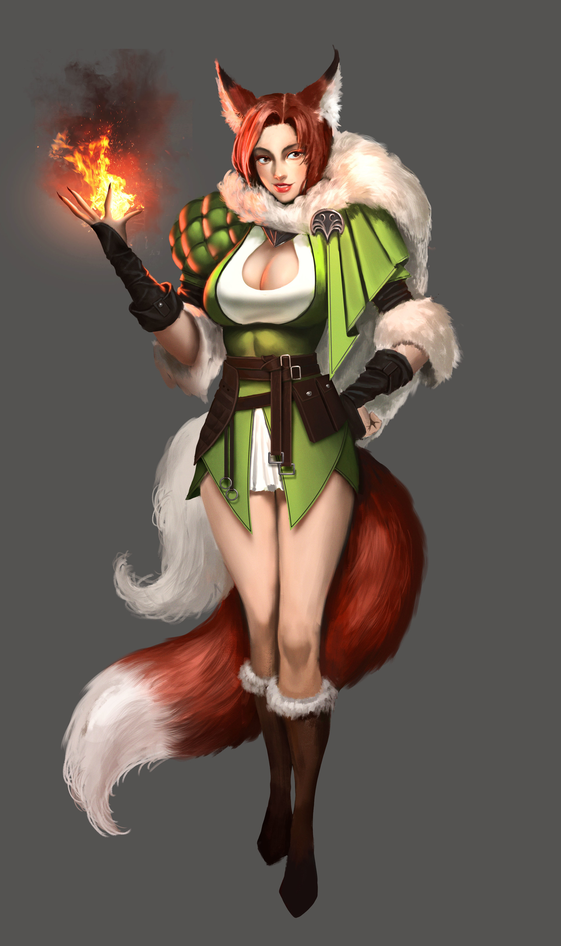 Dnd 5e commission Fox Wizard.