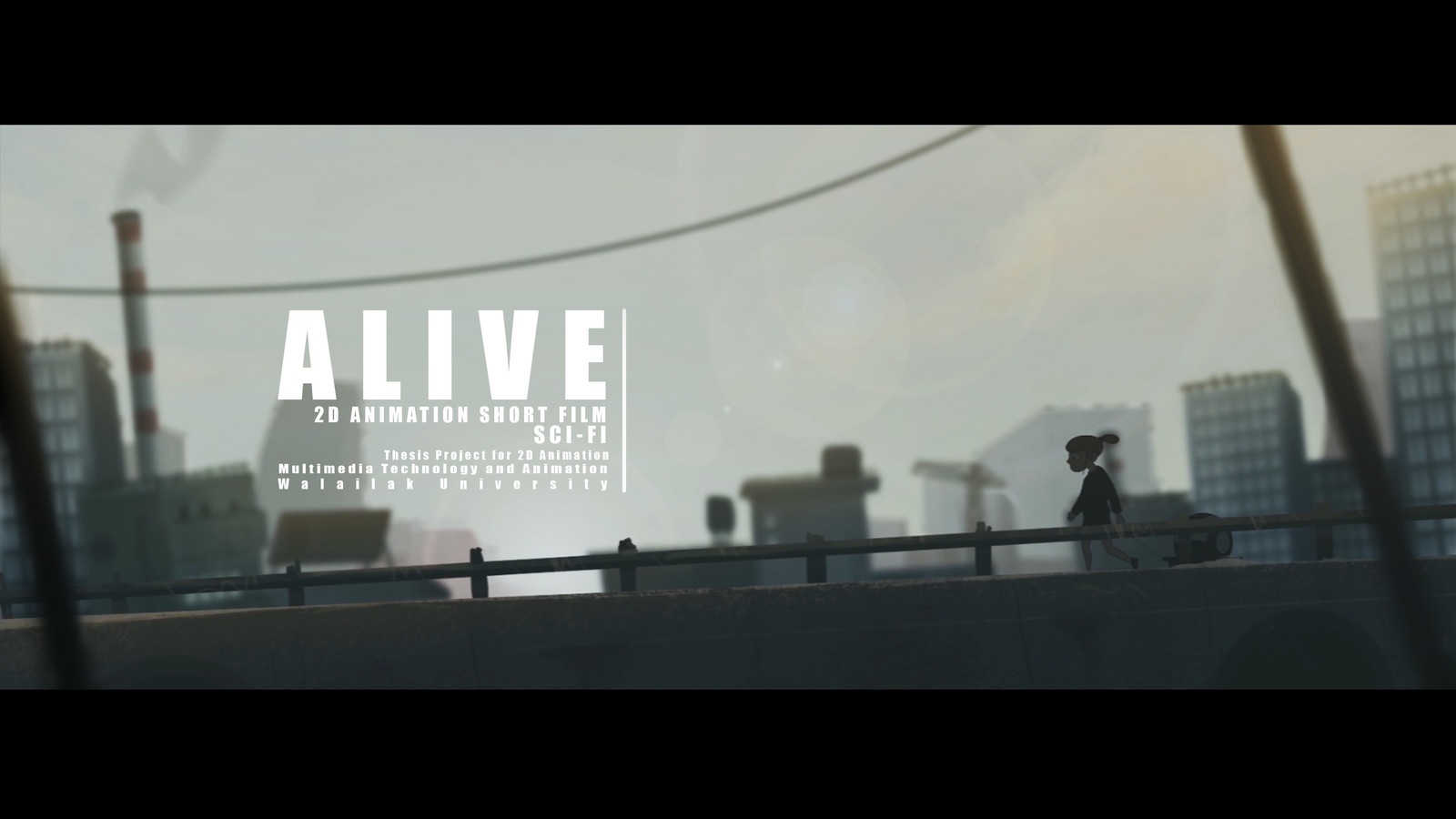 Artstation 2d Animated Short Film Alive Itthiphat Thuengthin