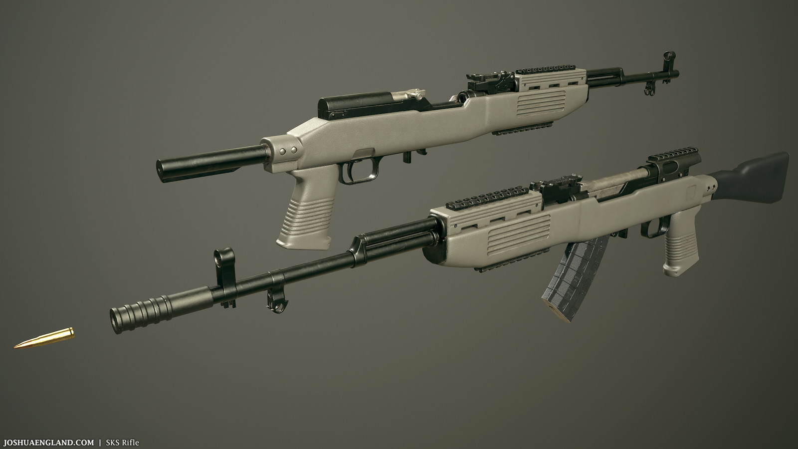 Eventually the SKS ended up in PlayerUnknown's Battlegrounds (PubG). 