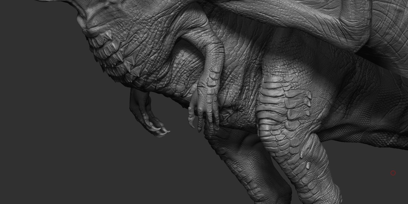 In this lecture, I show you how to add the final sculpting layer of anatomy in a lesson named "The anatomy of details"