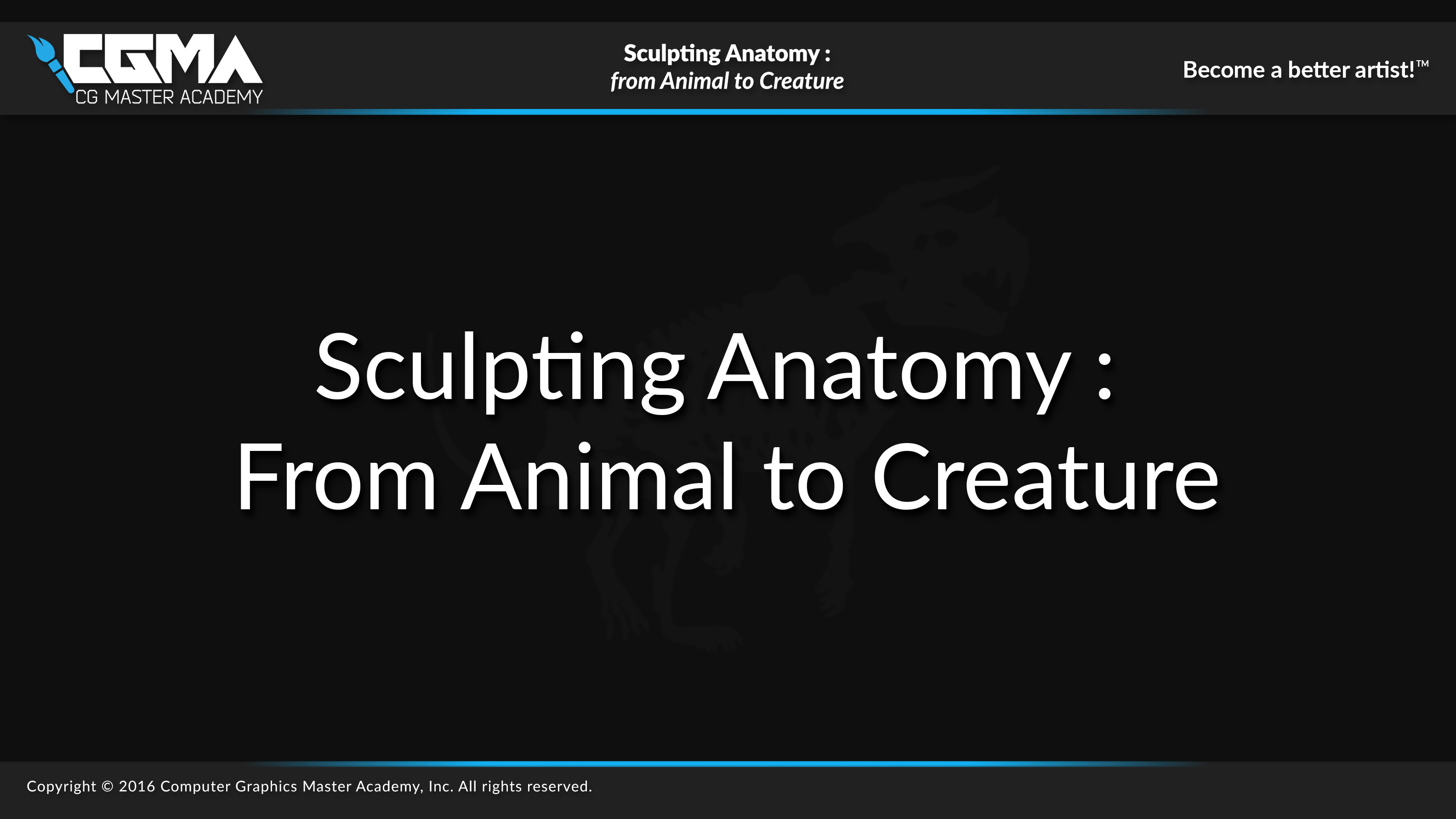 Full lecture available at CG Master Academy :
https://3dclassroom.cgmasteracademy.com/elective/2108
