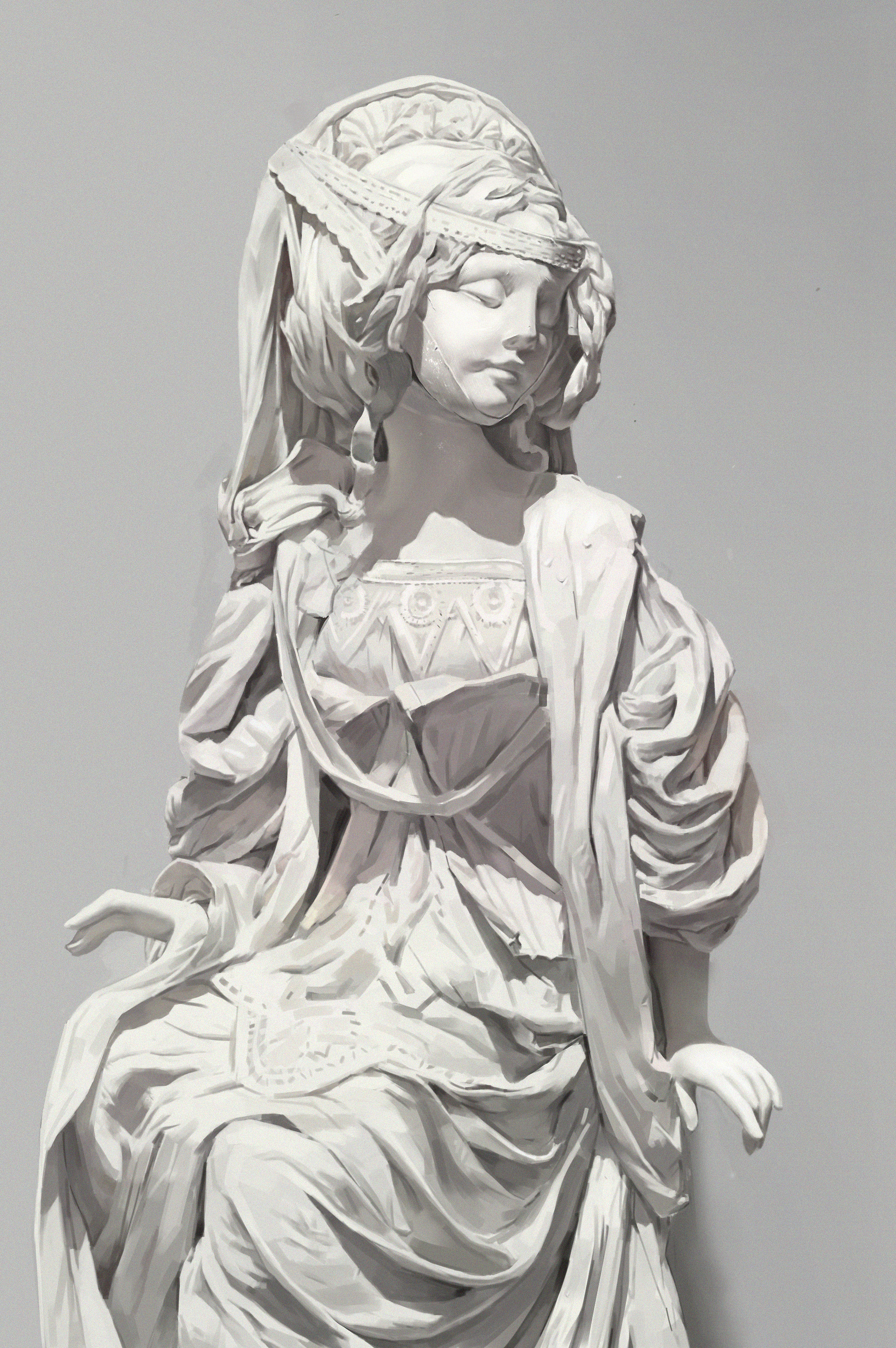 Artstation 石膏像练习 Artstation 石膏像练习