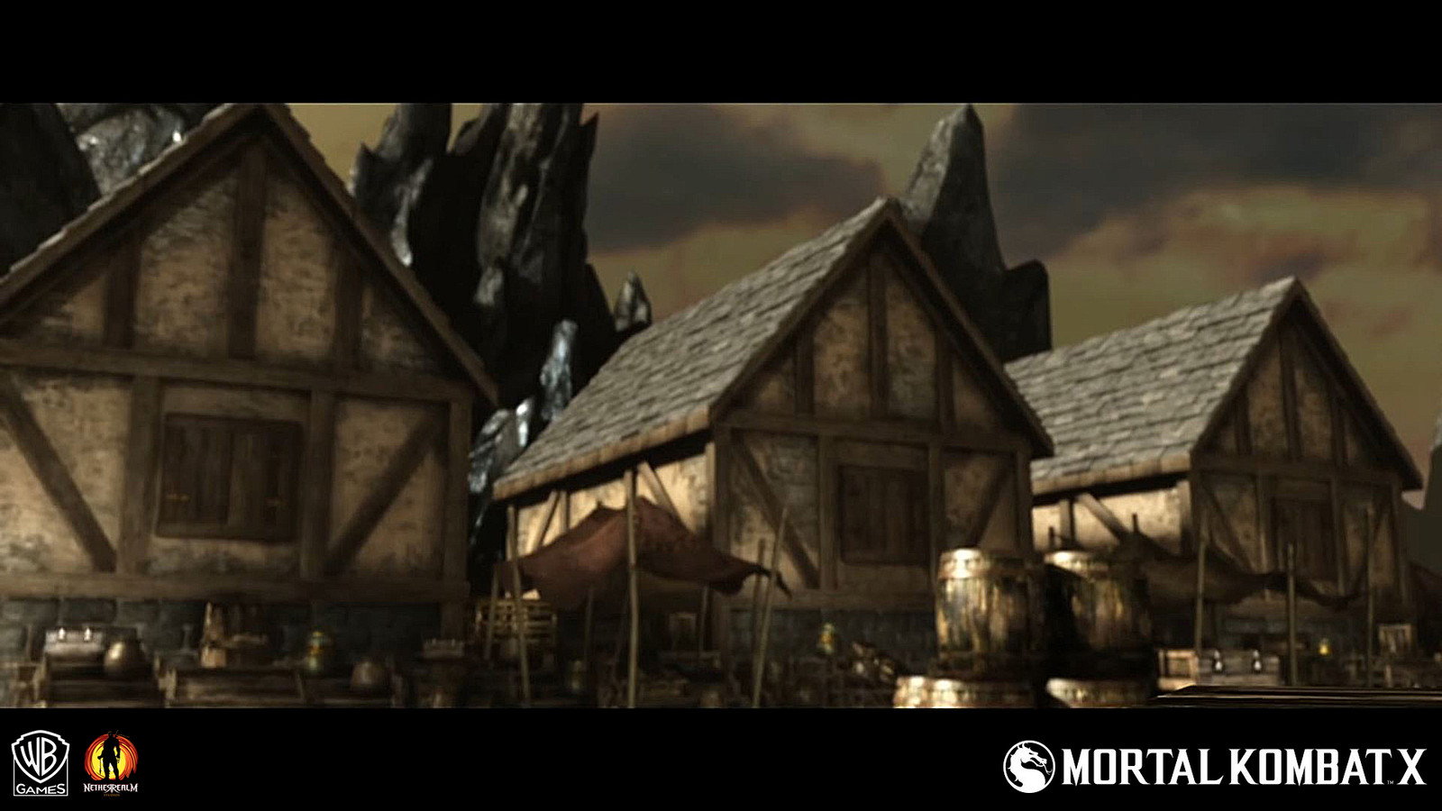 Kove Harbor
I created the three houses which are a single mesh with vertex paint to differentiate them.
