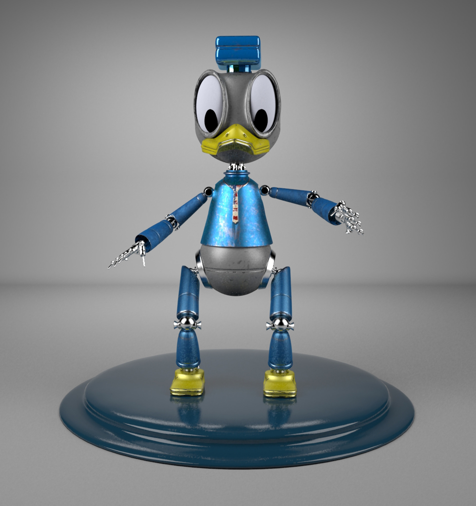 ArtStation - Character, robot Duck