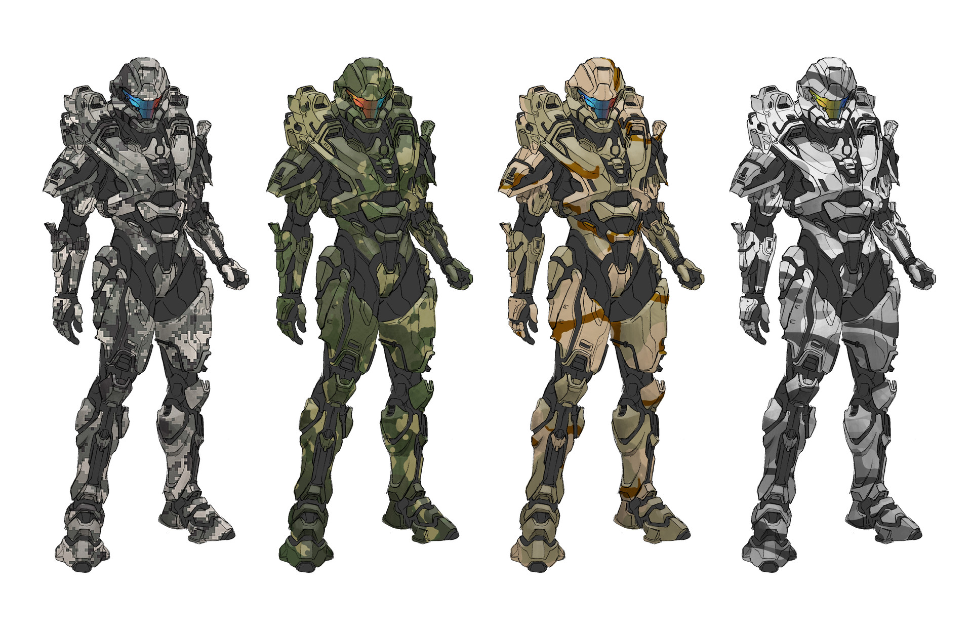 Halo Spartan Armor Design.