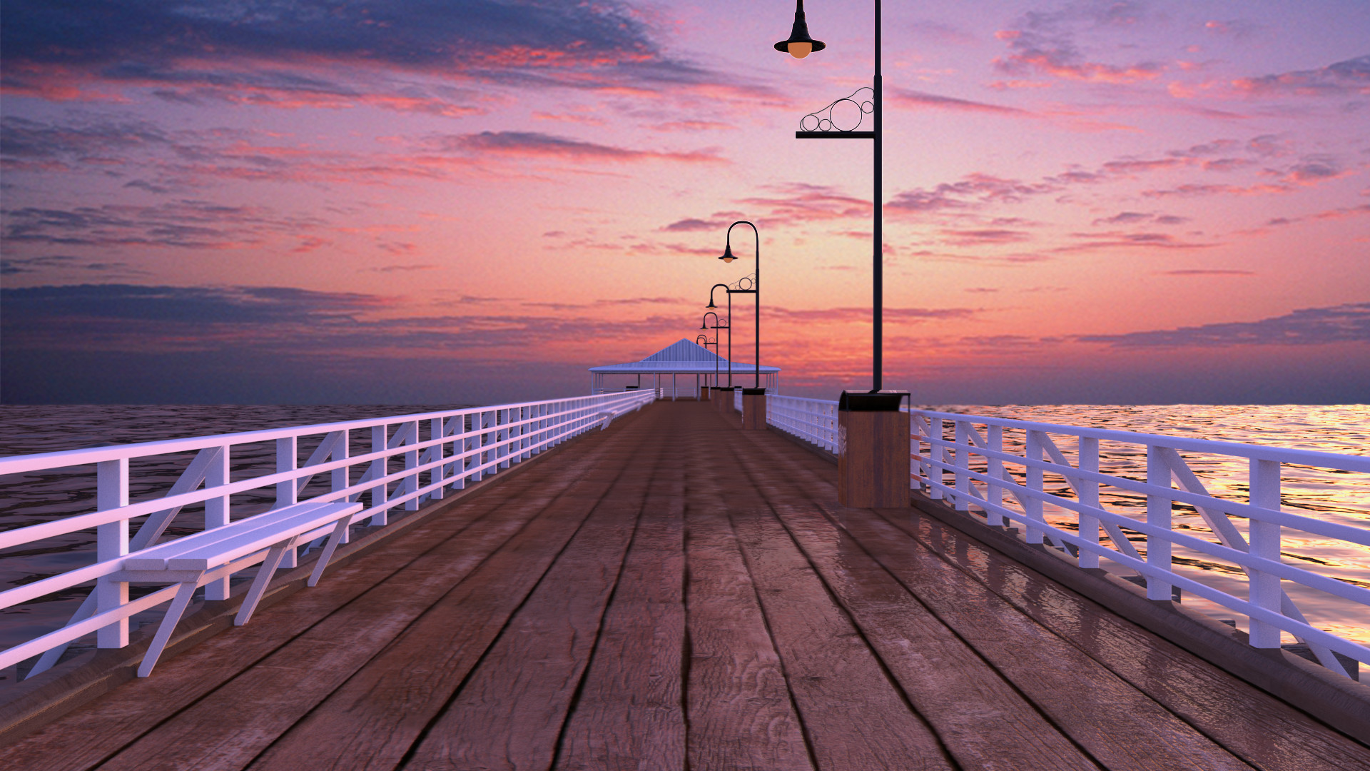 Artstation Shorncliffe Pier Dillon Mitchell