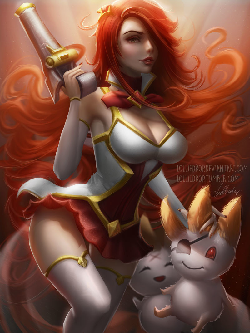 Artstation Star Guardian Miss Fortune Lol Lollie Drop