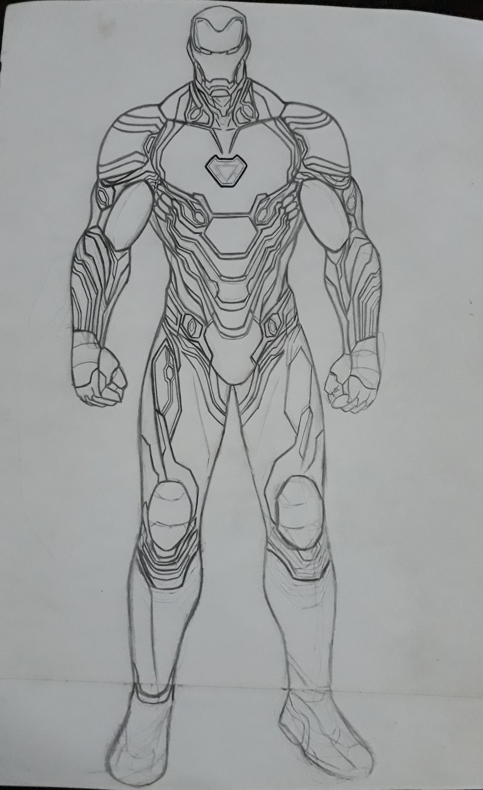Iron Man Mark 85 Coloring Pages Clip Art Library - vrogue.co