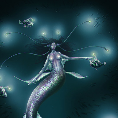 Michele rocco deep sea mermaid