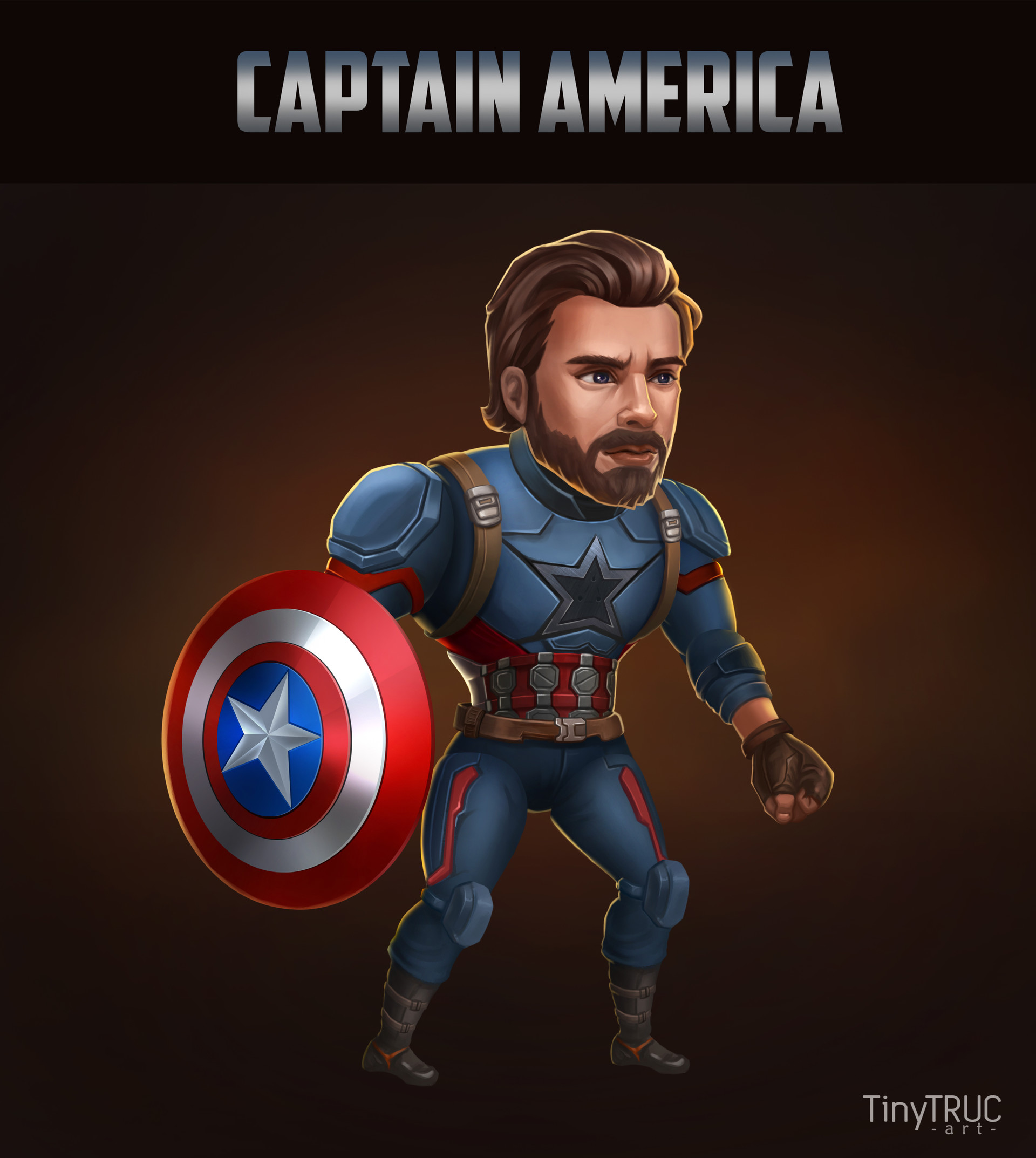 Featured image of post Captain America Cartoon Pictures Captain america may be a fictional superhero showing in yank comic books revealed by marvel comics