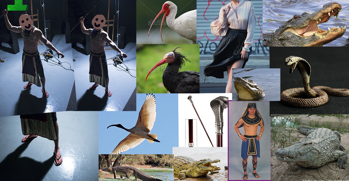 References used for Kefnet's and the dragon's design