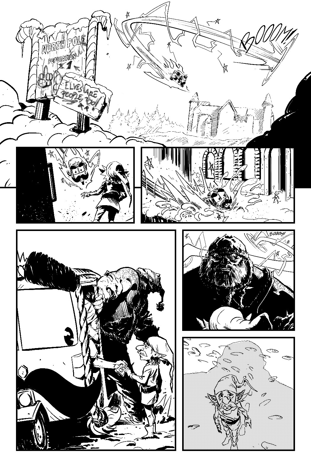 Final inks of page 8 (step 3) 