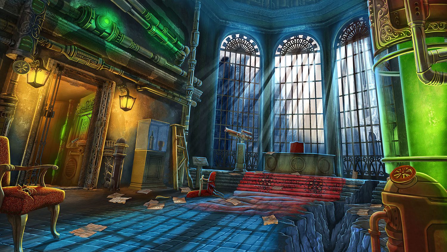 ArtStation full location for HOPA game