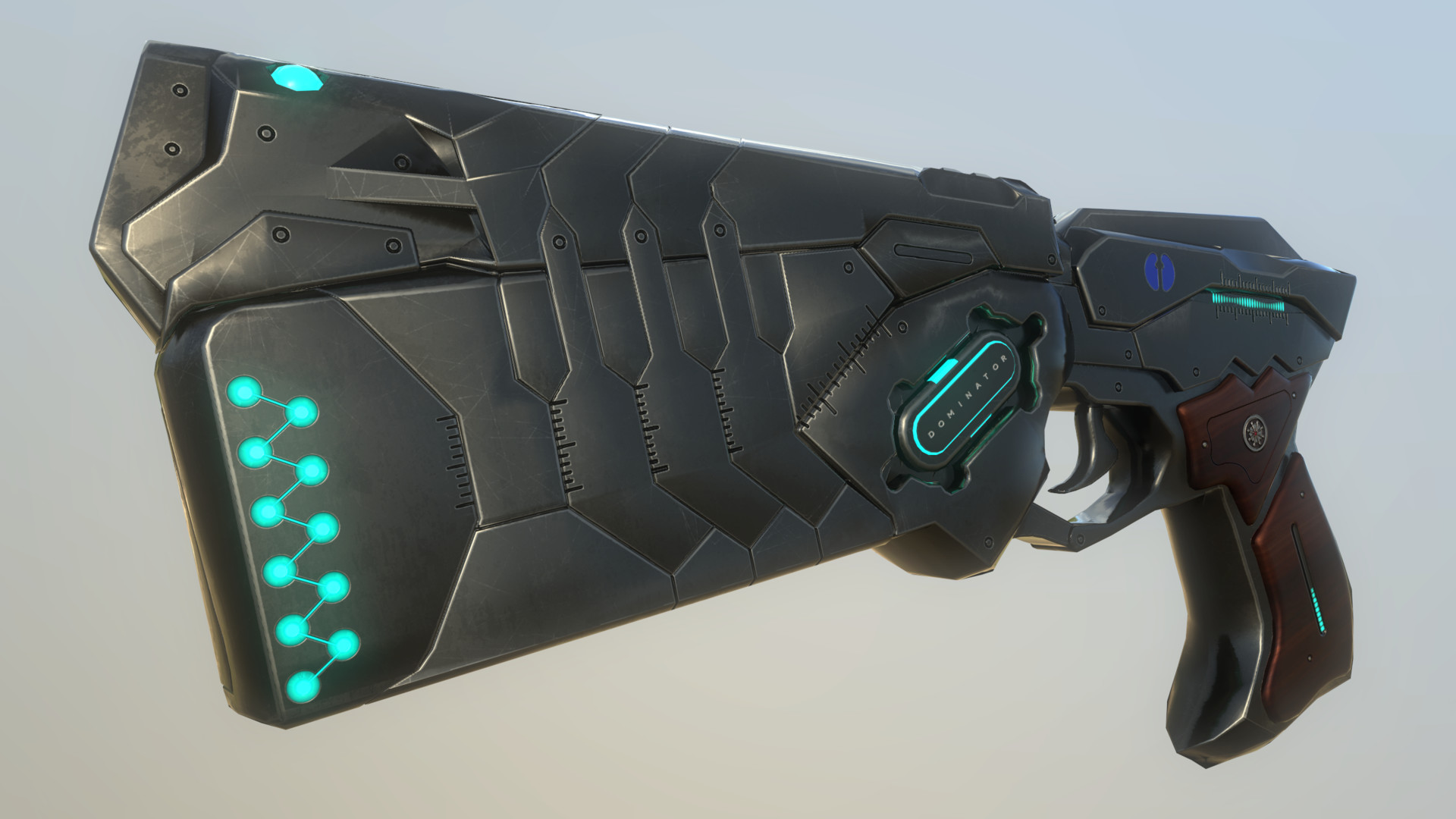 Artstation Psycho Pass Dominator Robert Maravilla