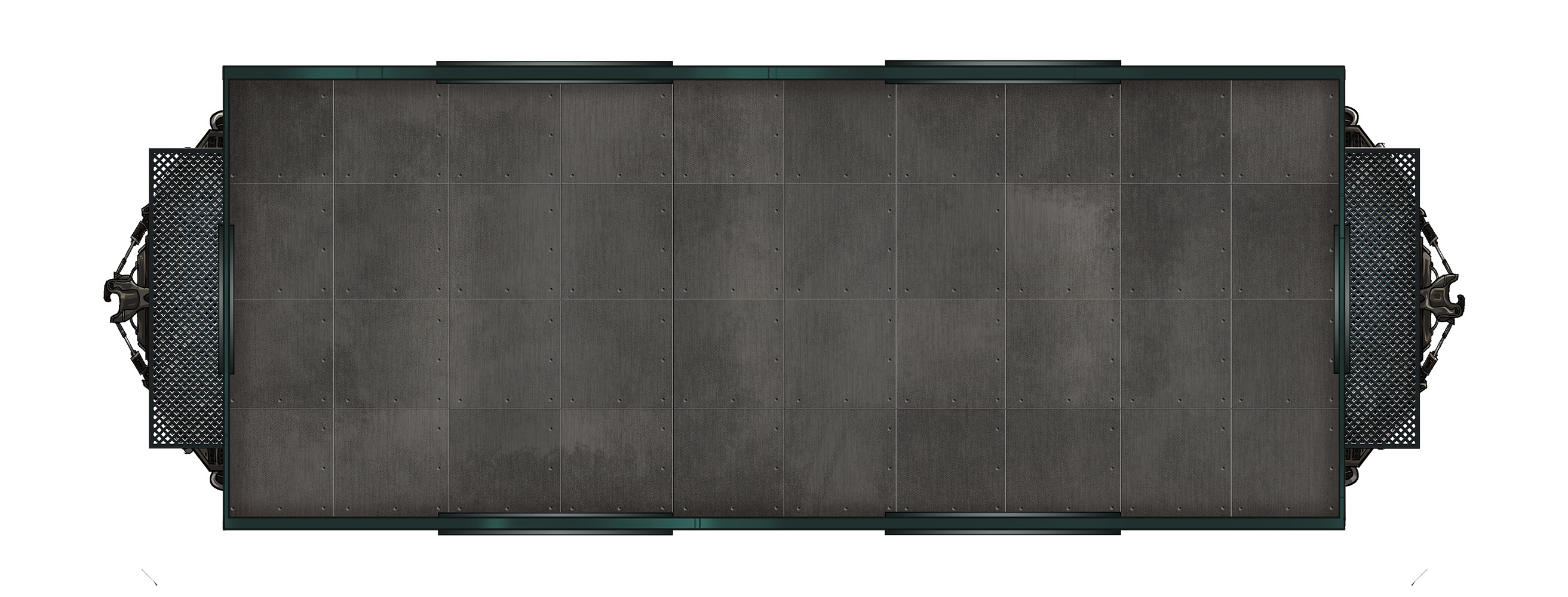 Blank car interior