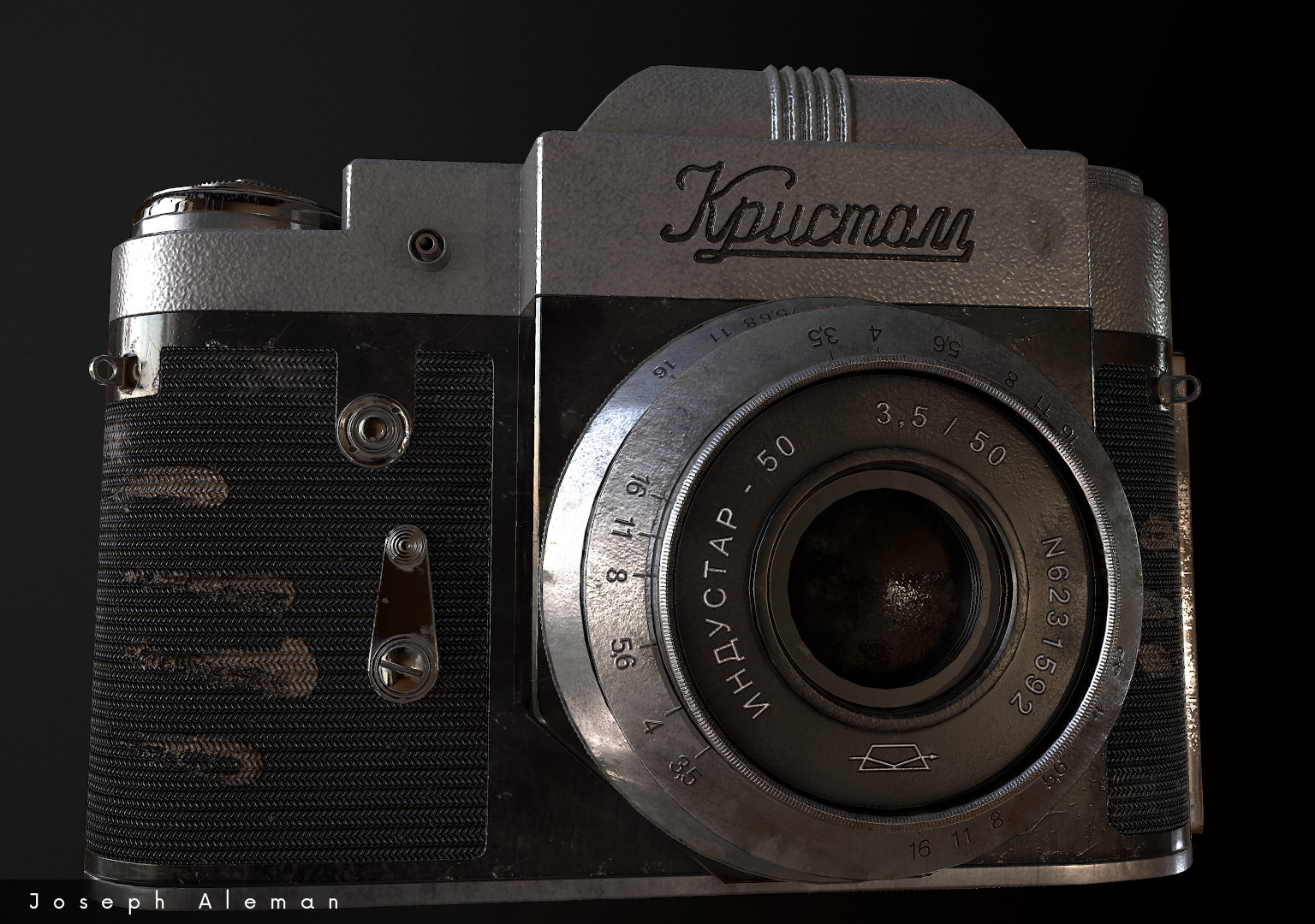 Joseph Aleman Kristall Kristall Camera 3d Model Texture Lighting