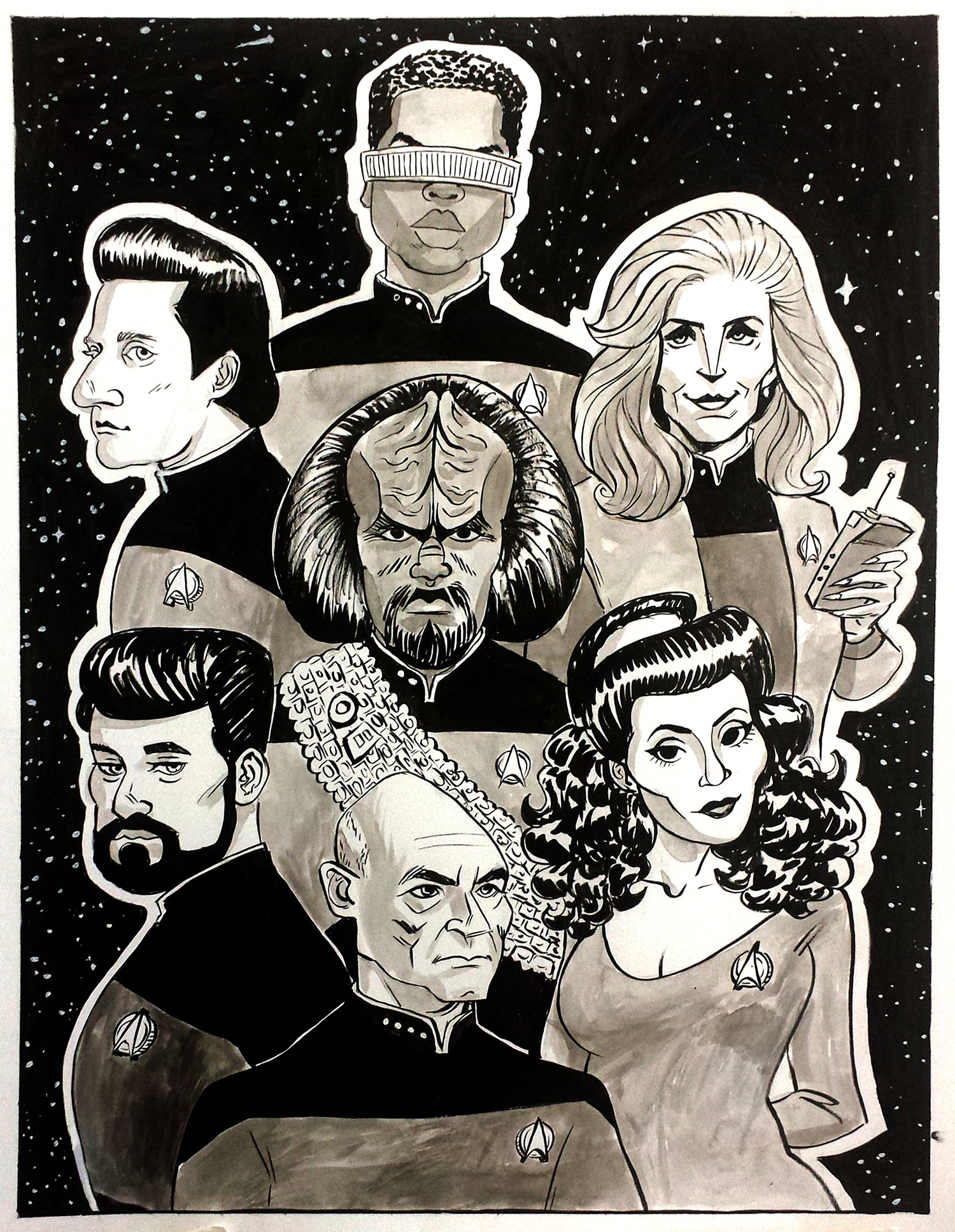 Rodman - Star Trek TNG fan art