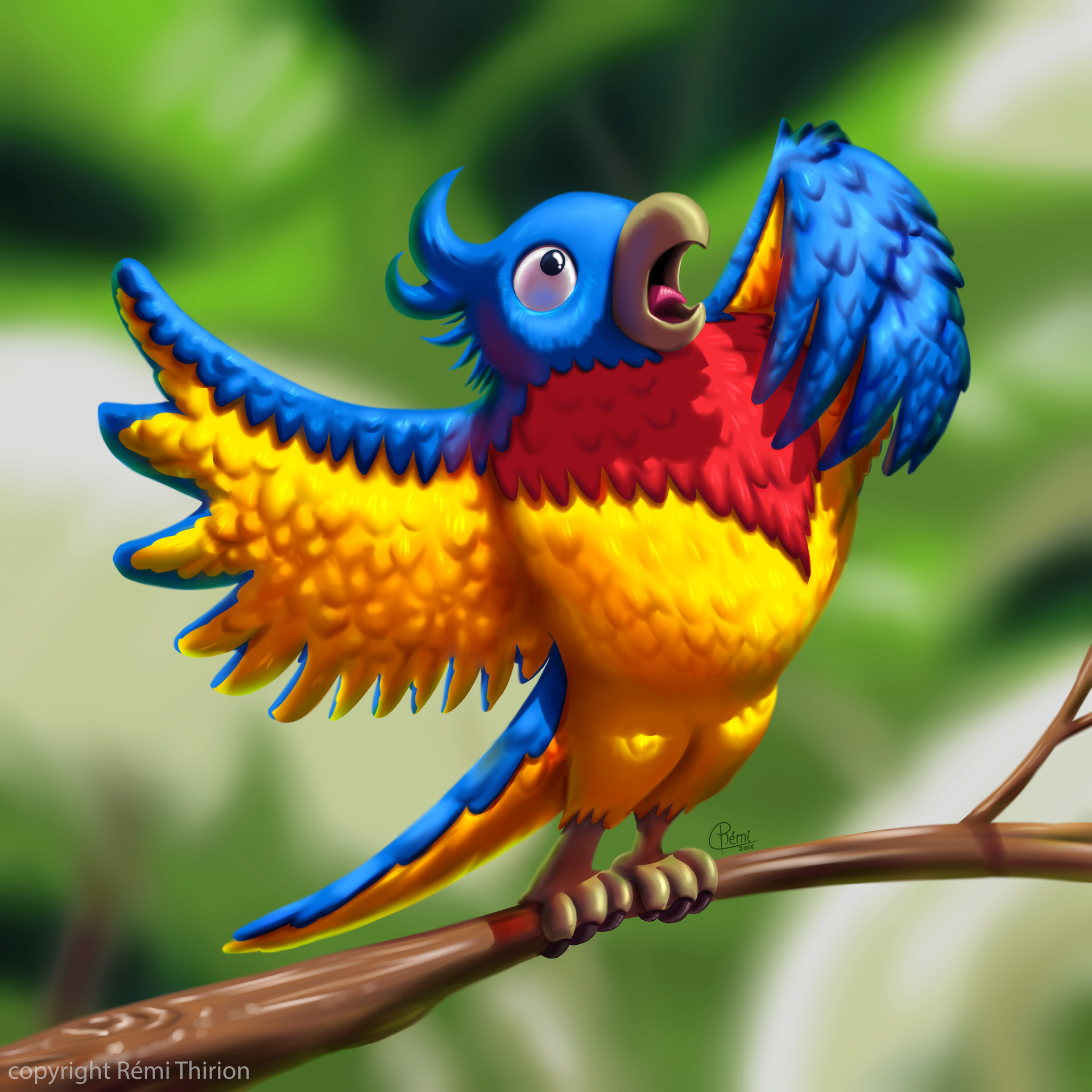 ArtStation - Parrot