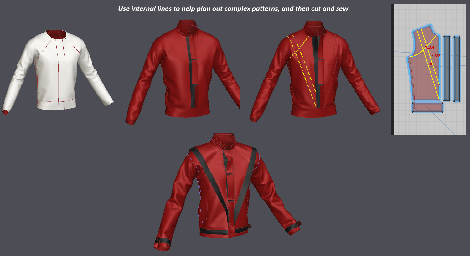 Thriller Jacket Sewing Pattern
